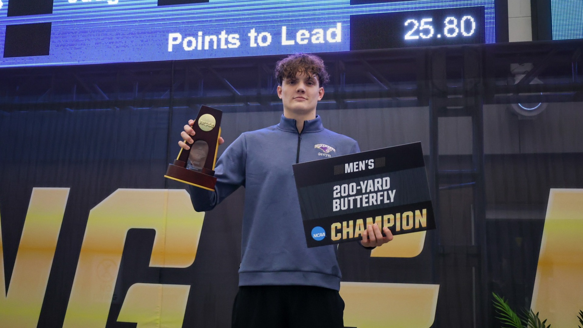 Gavrysh Claims Another National Championship in the 200 Butterfly on Day 4 of Division II Nationals