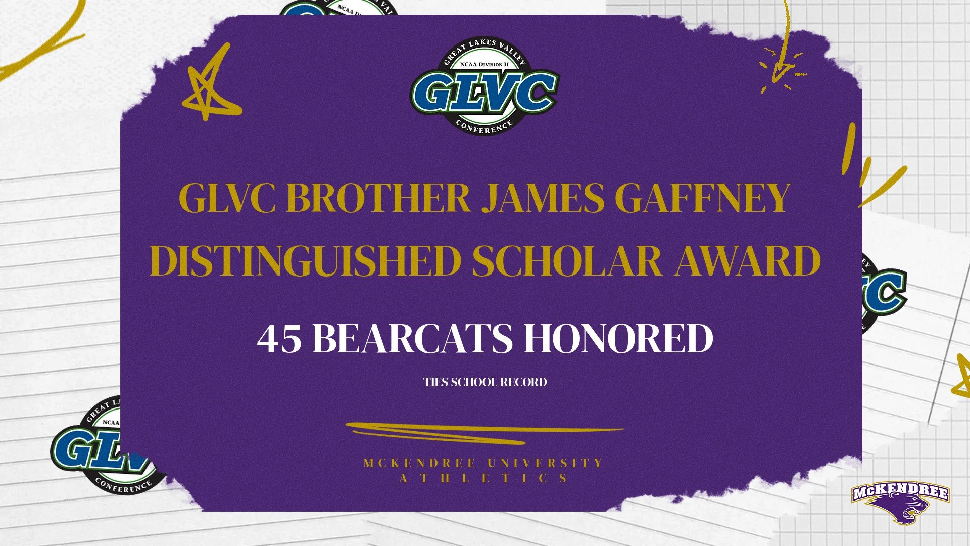 GLVC Brother James Gaffney Distinguished Scholars (2025-26)