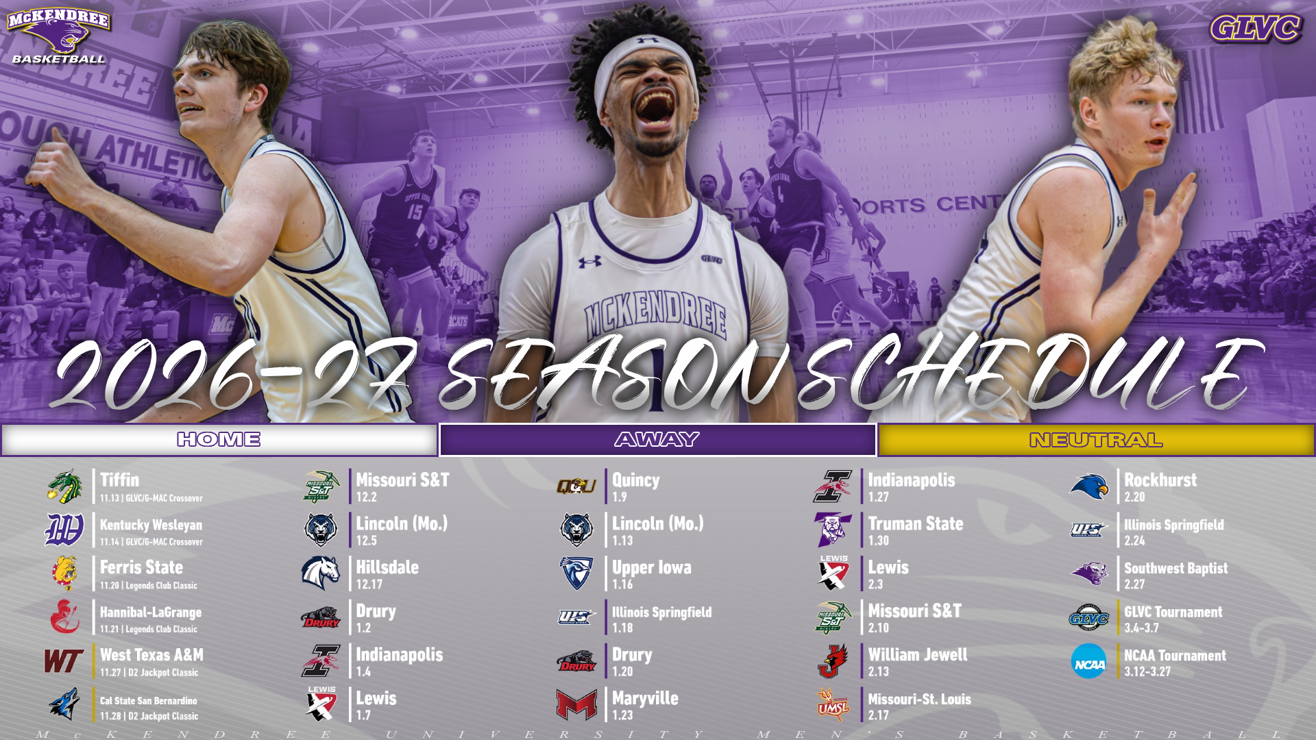 MBB Schedule - 2026-27