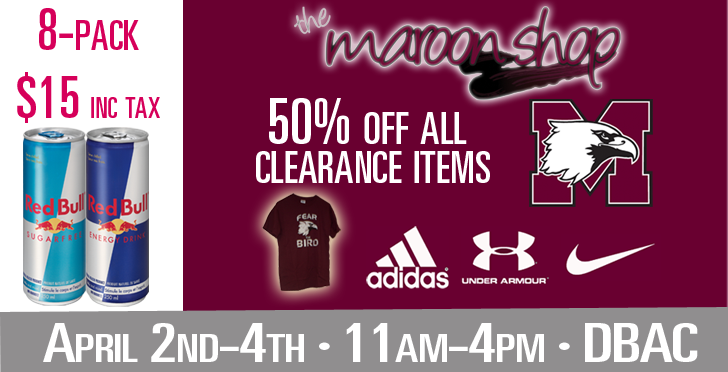 Redbull maroonshop splash