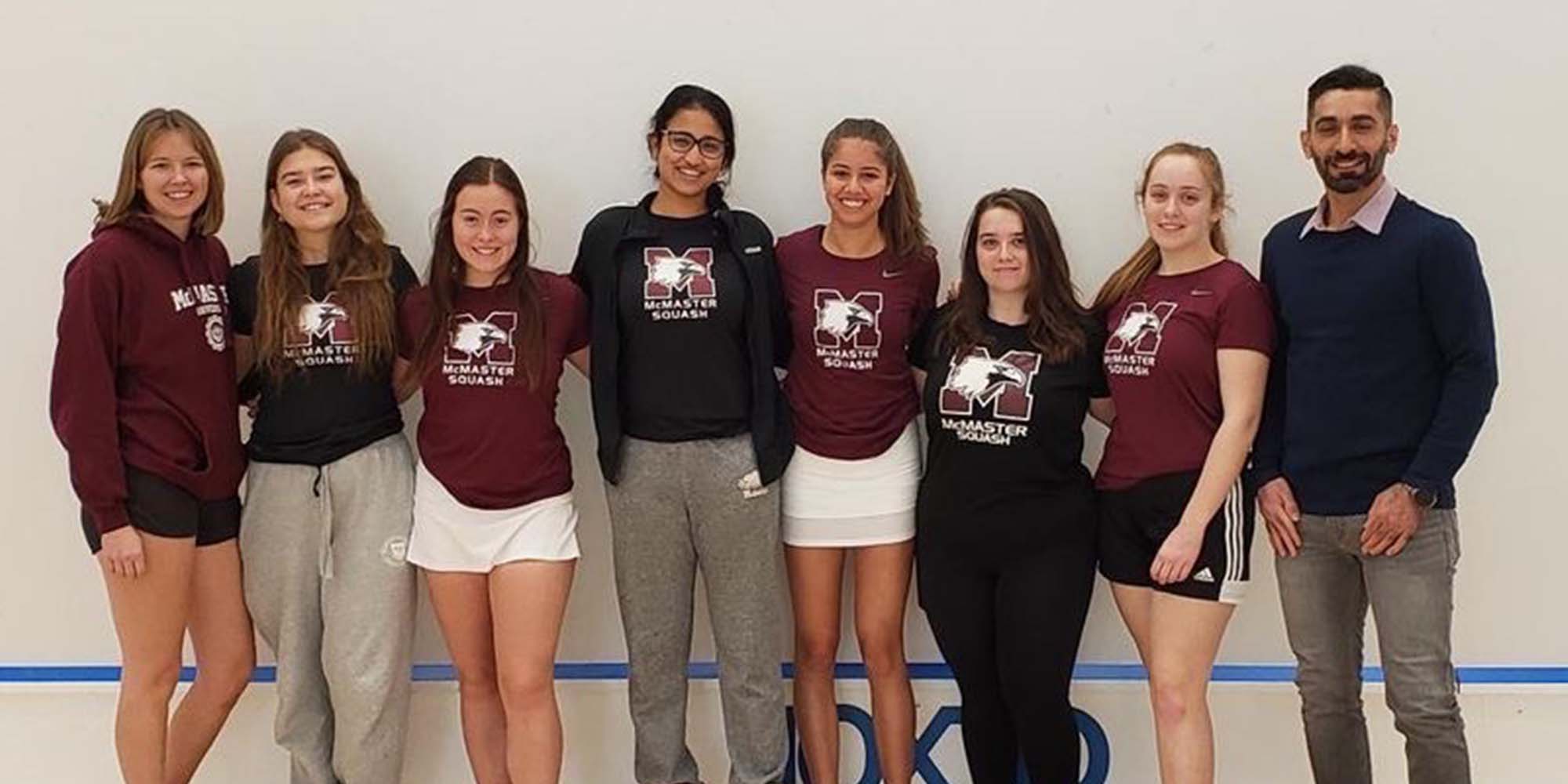 PREVIEW MARAUDERS SQUASH OUA BOUND McMaster University Athletics