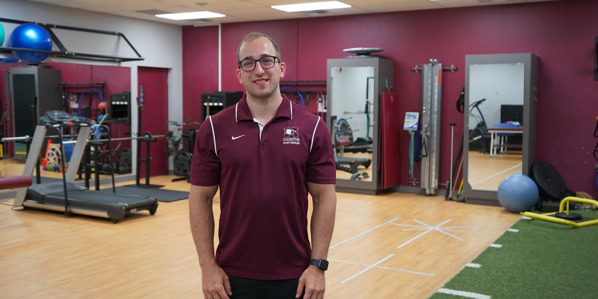 RYAN COOMBER FROM LOCAL COOP STUDENT TO SPORT MED CLINIC