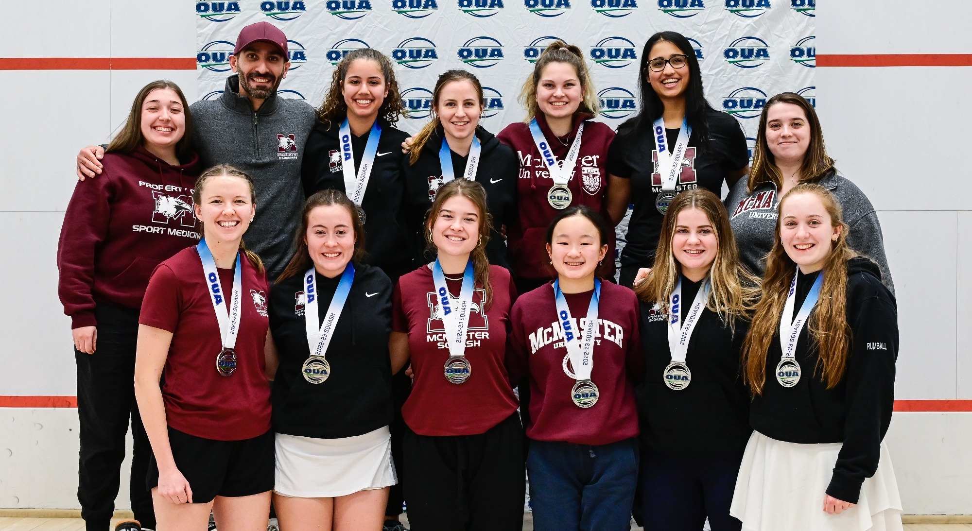 Women's Squash - Silver Medalists