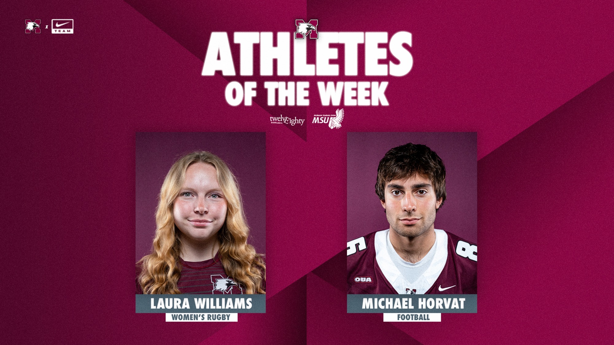 AOTW Williams and Horvat