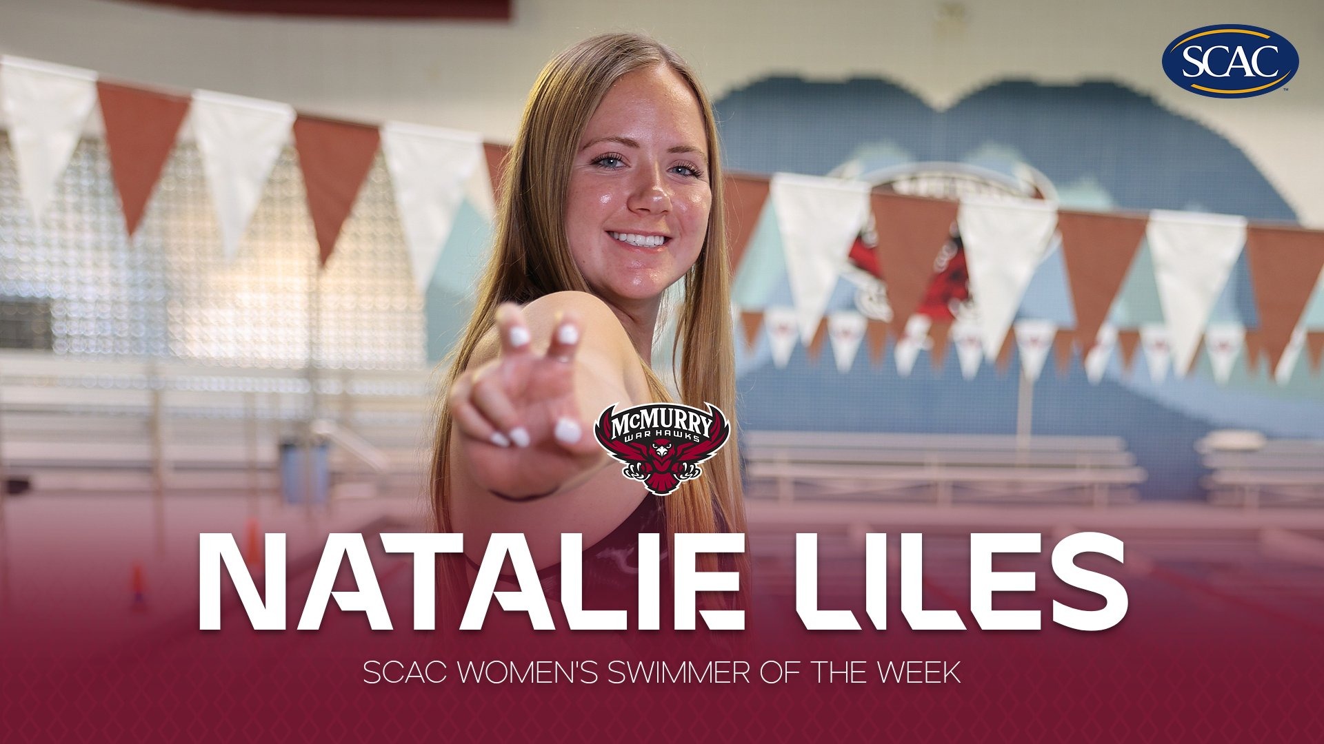 Natalie Liles - Swimmer of the Week