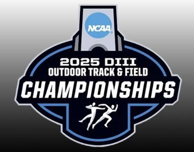 2025 DIII Outdoor Track Logo