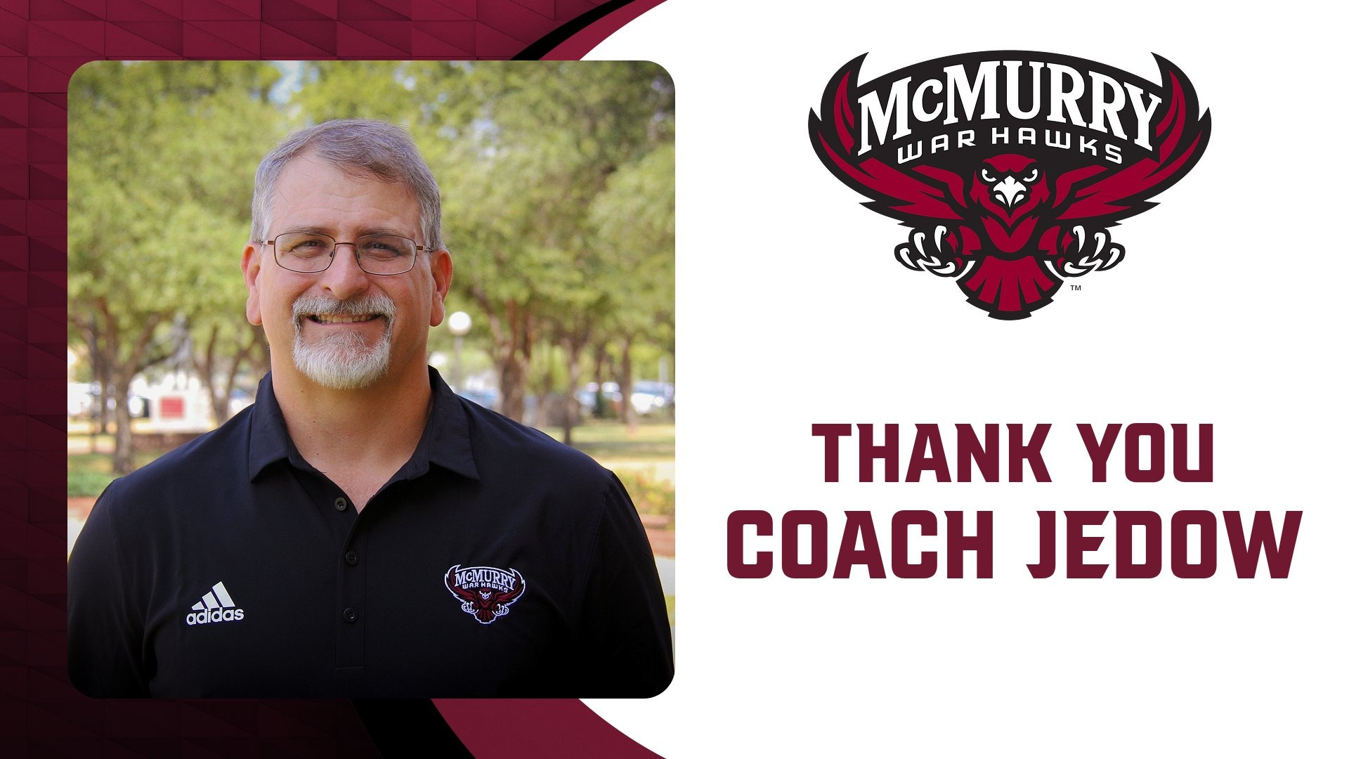 thank you coach jedow 