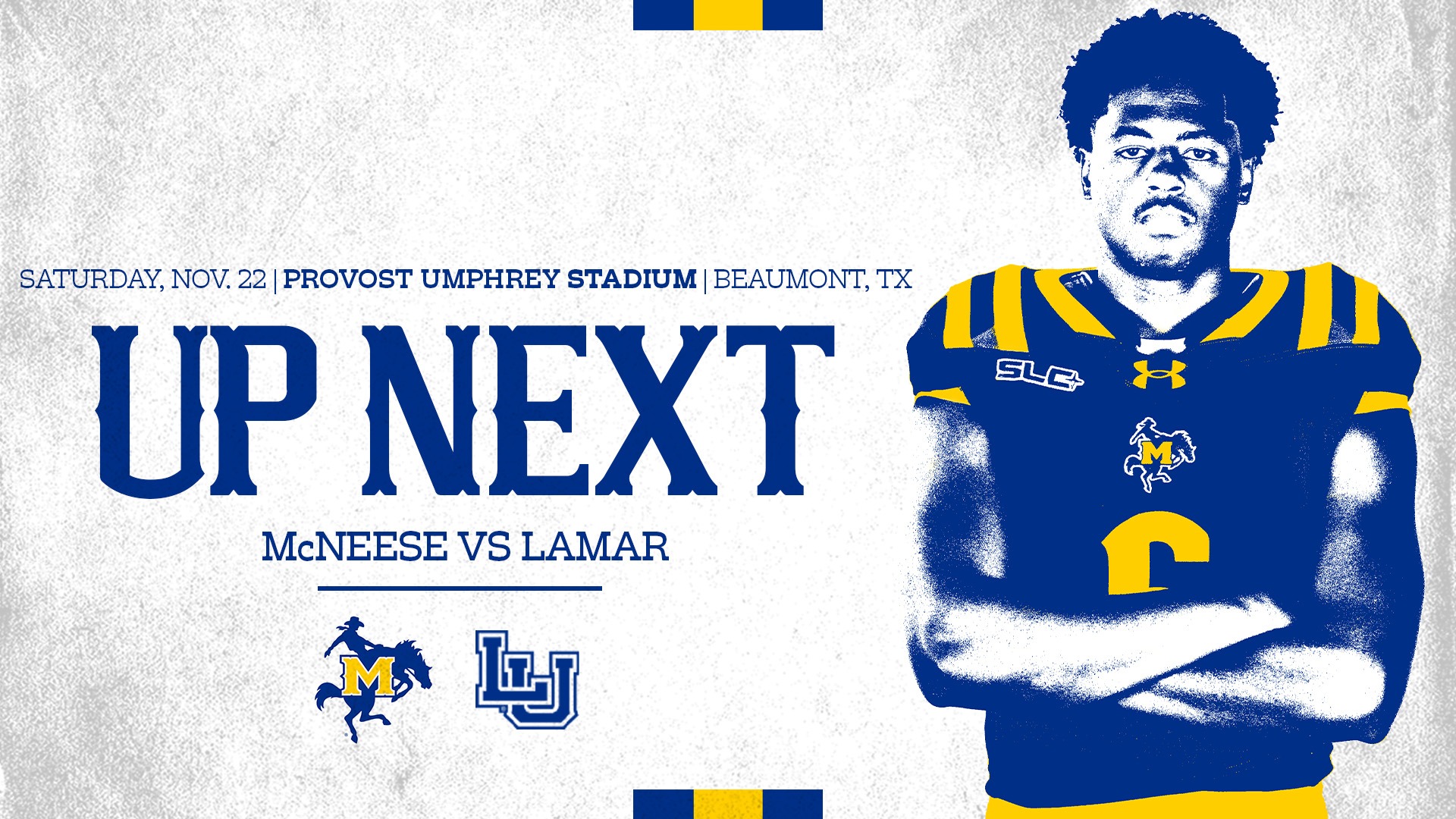 McNeese at Lamar graphic