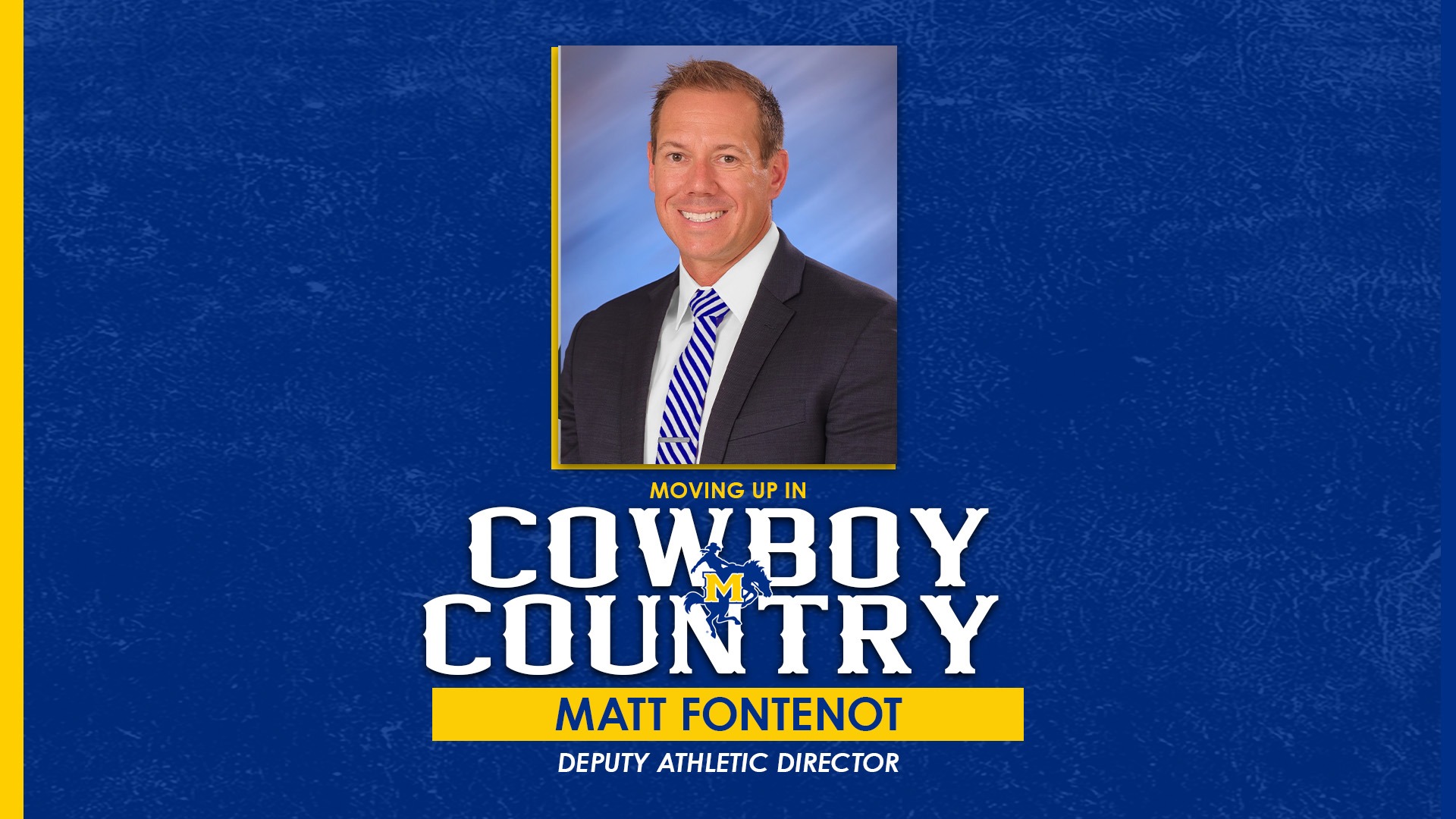 Matt Fontenot promotion
