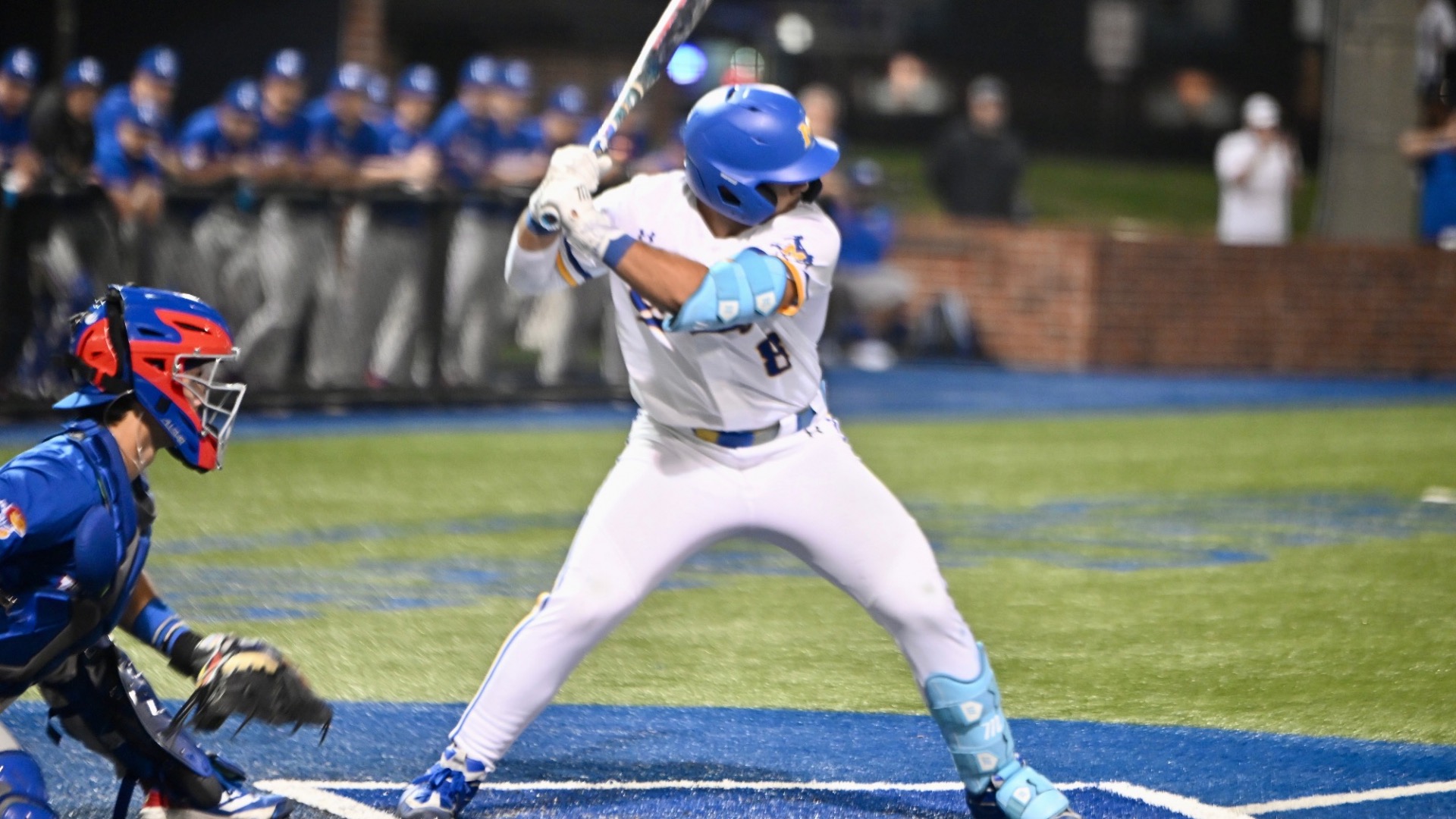 Danny Barbero at bat