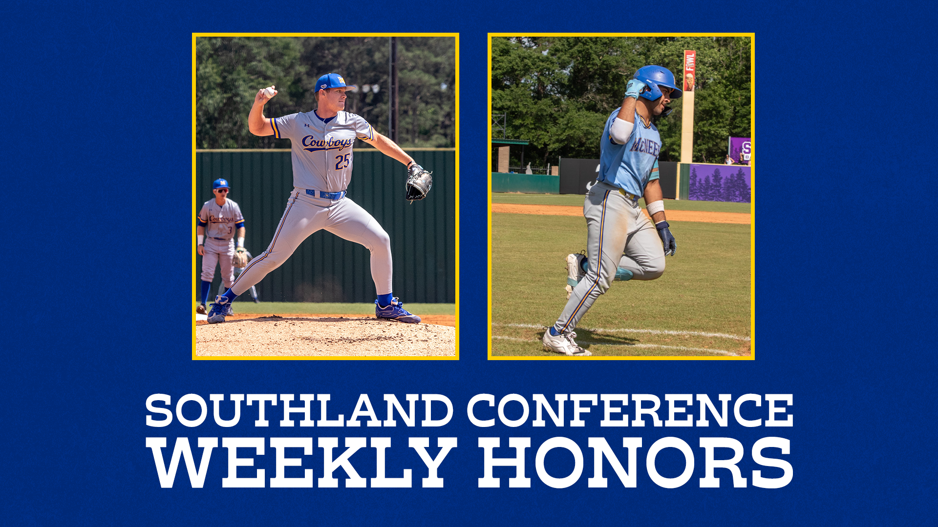 Weekly Conference Honors