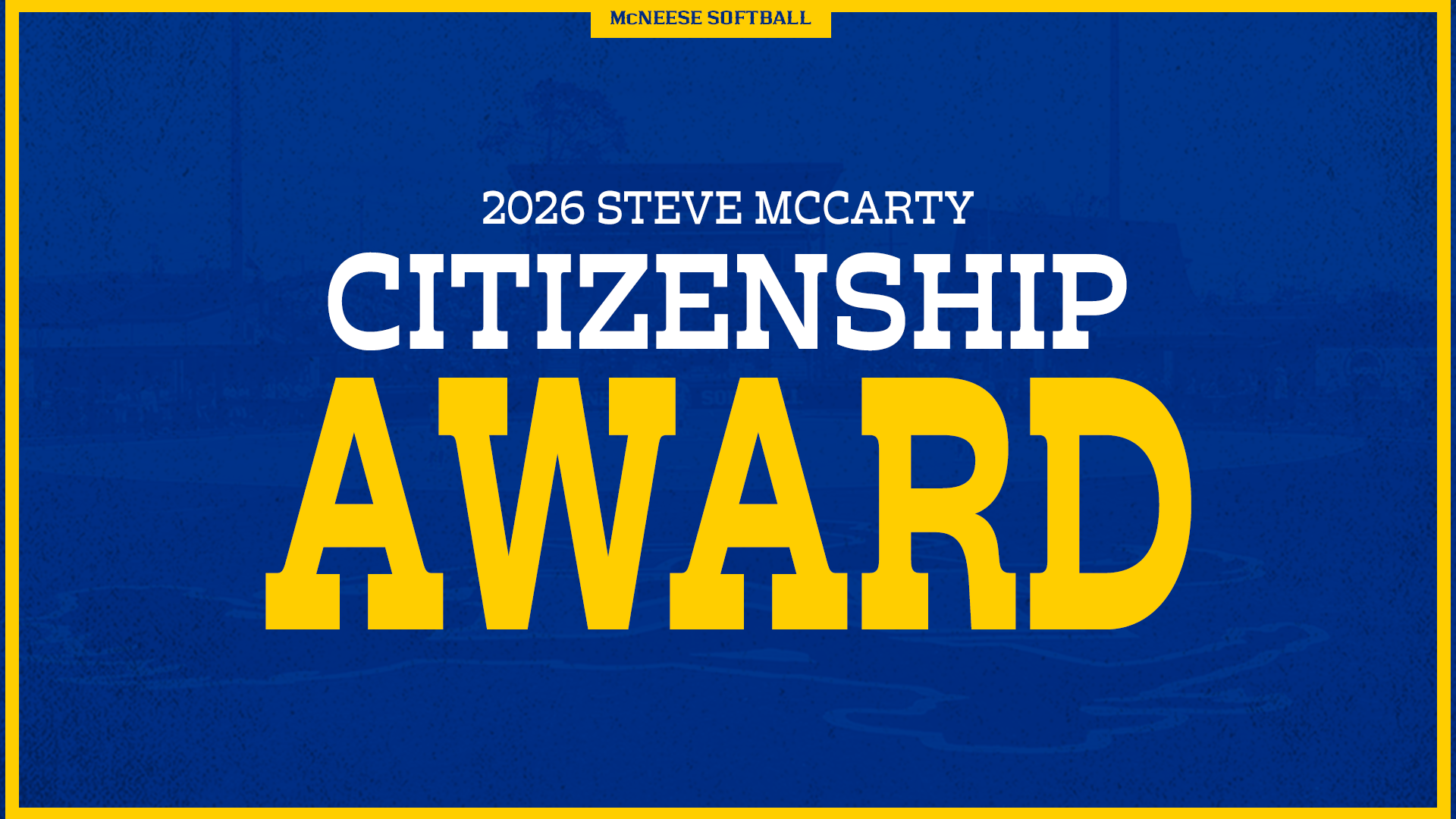 Steve McCarty Award Story Cover