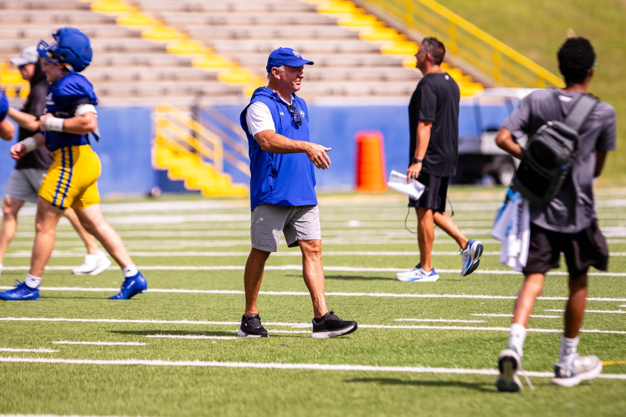 Head coach Matt Viator