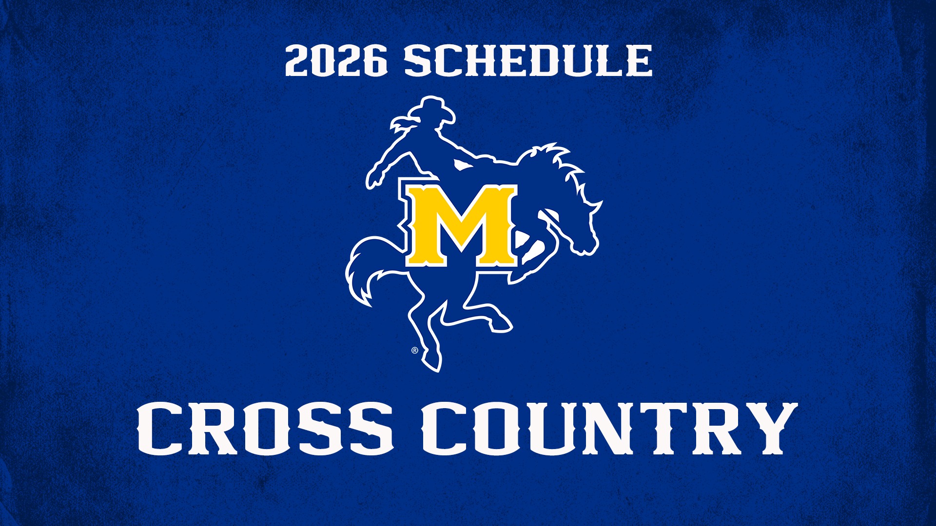 2026 XC Schedule