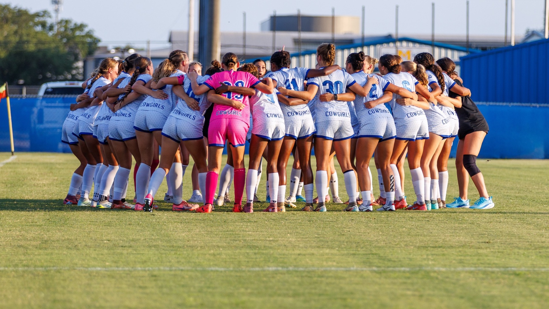 Pregame Soccer Huddle