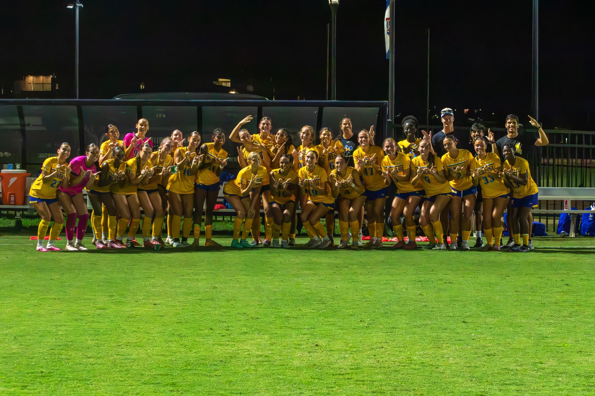Soccer Group Shot after Dub