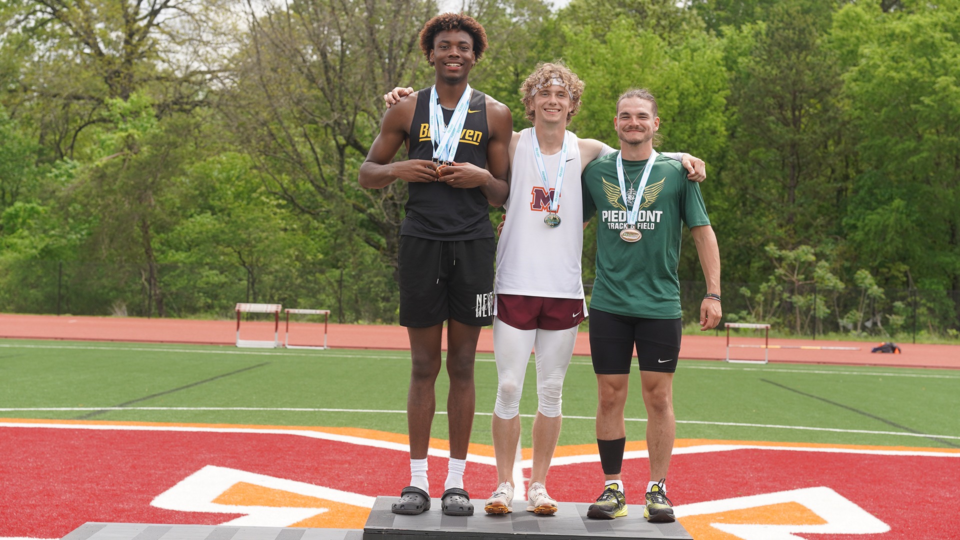 CCS Pole Vault Top-3 Finishers