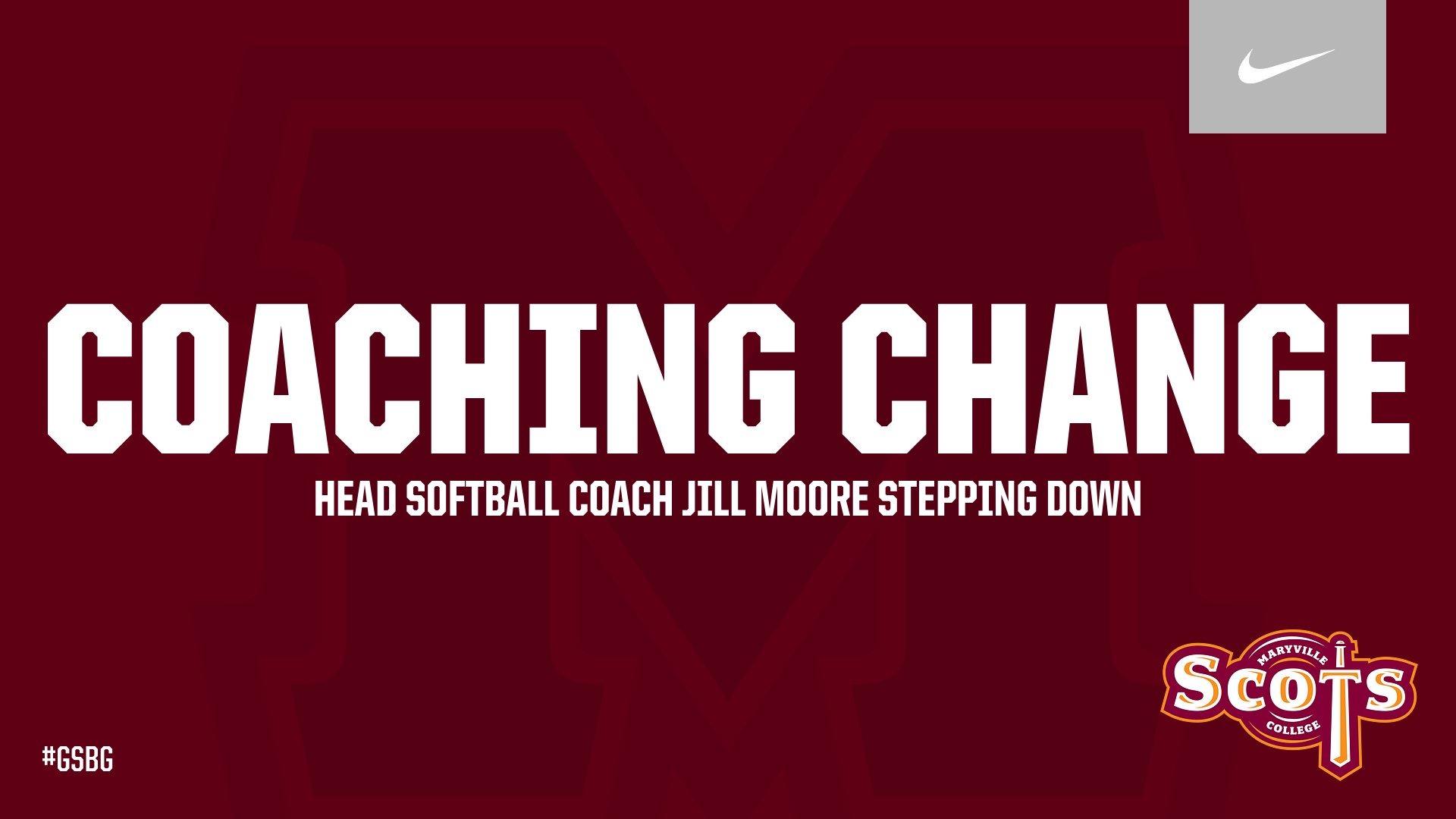 Jill Moore Stepping Down