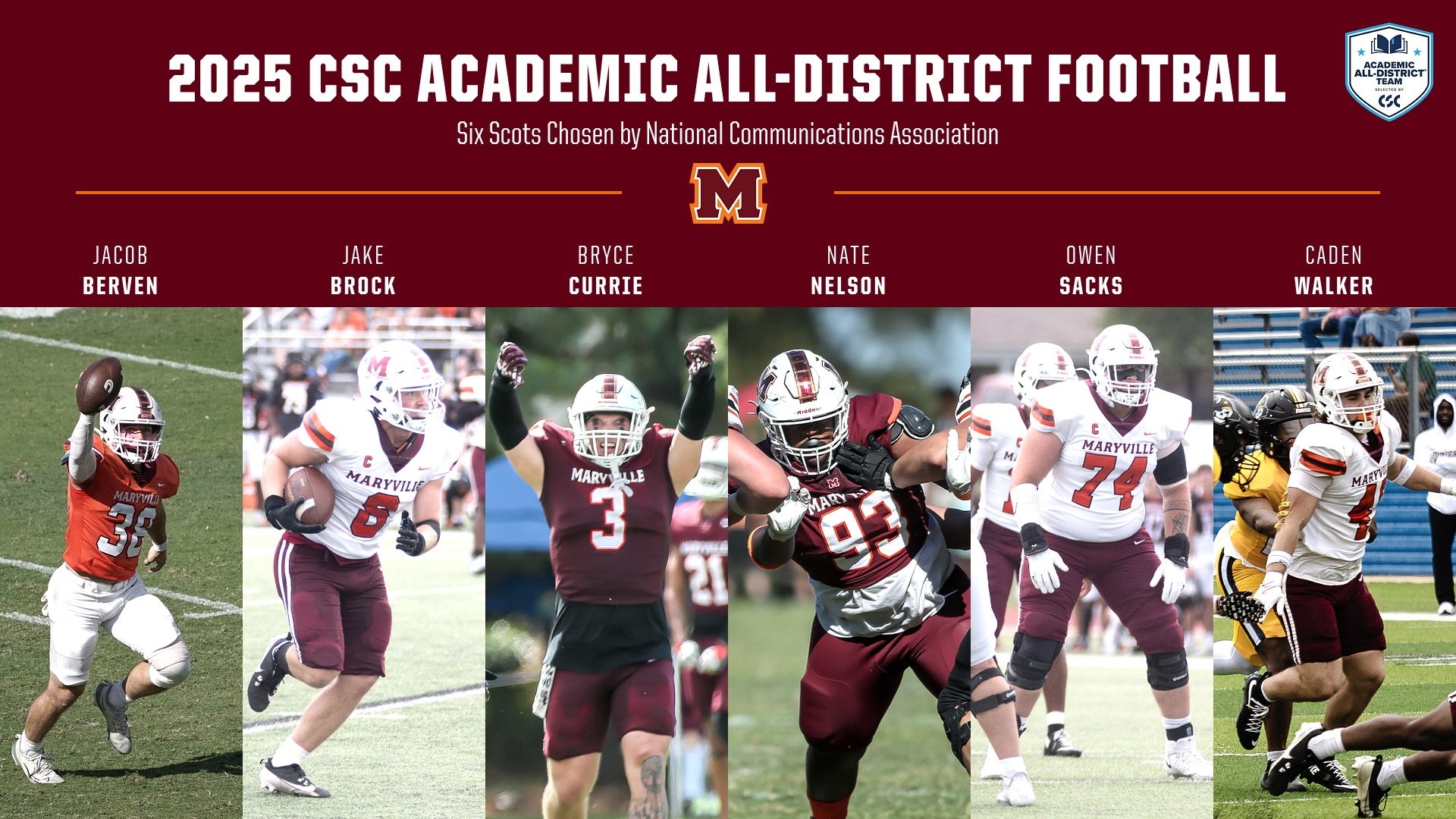 Football Academic ALL DISTRICT