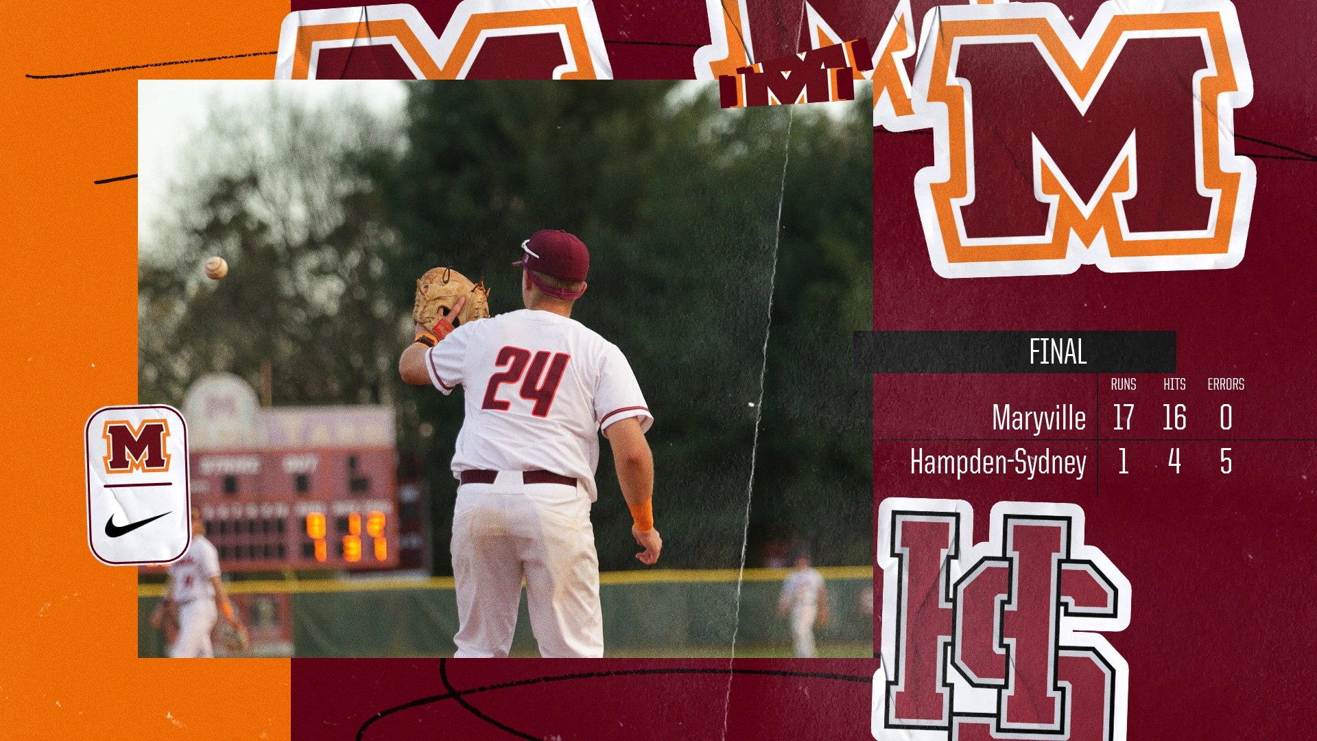 Baseball Final Vs Hampden-Sydney