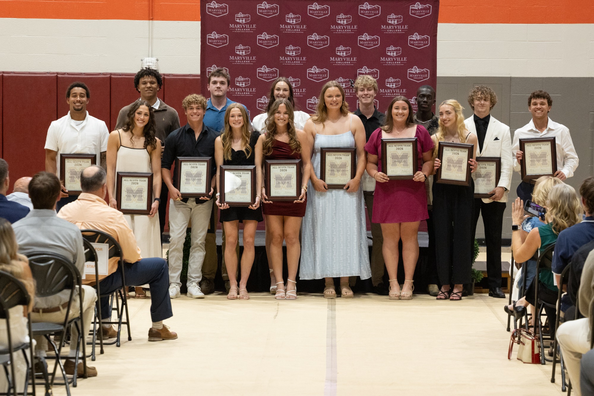 The Maryville College Student Athlete Awards were held Monday, April 14, 2026 in Cooper gym. (Wes Hope/Maryville College)