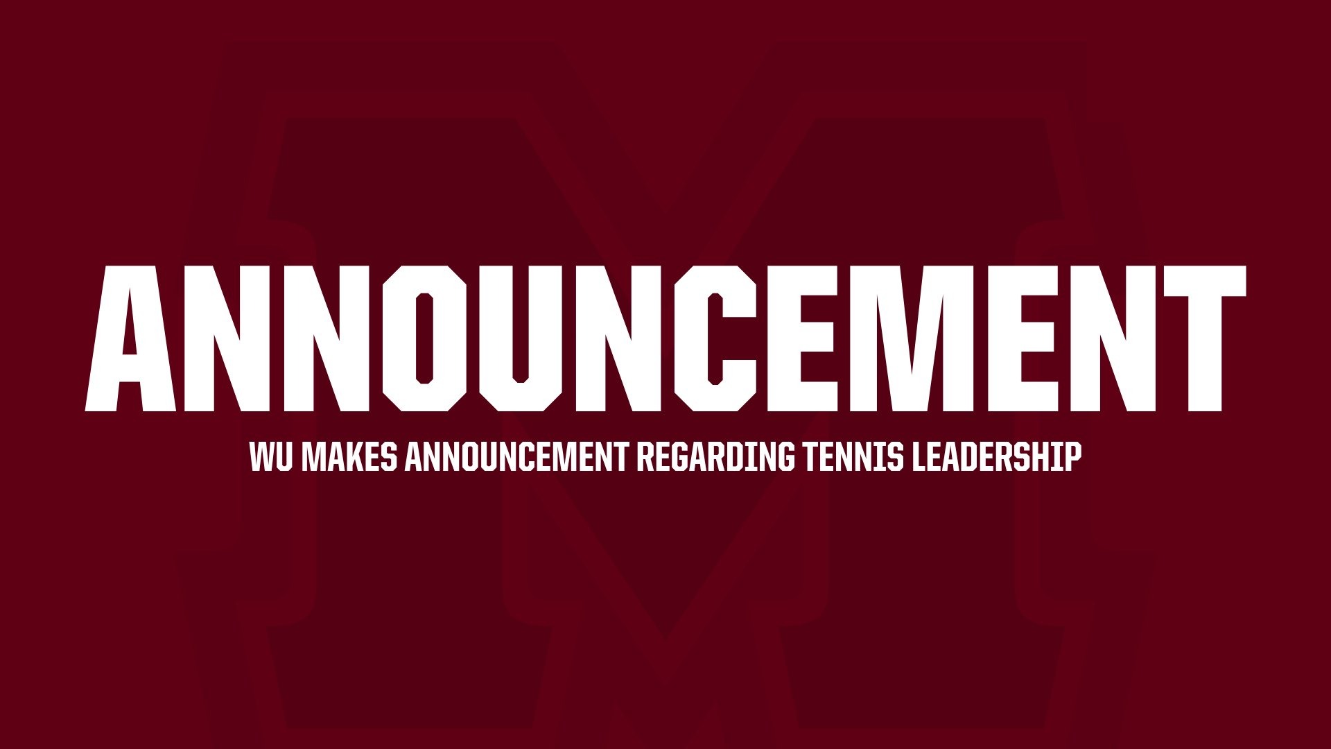 Announcement