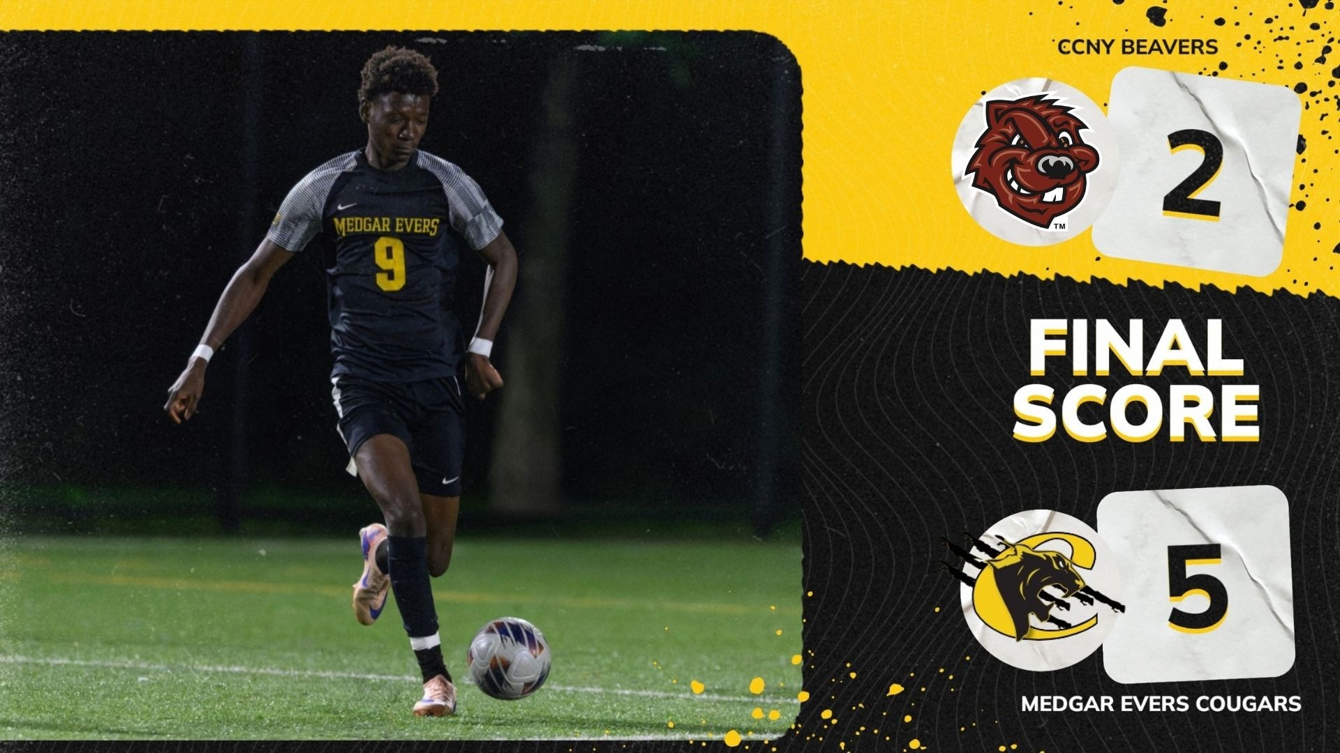 MEC beats CCNY 5-2