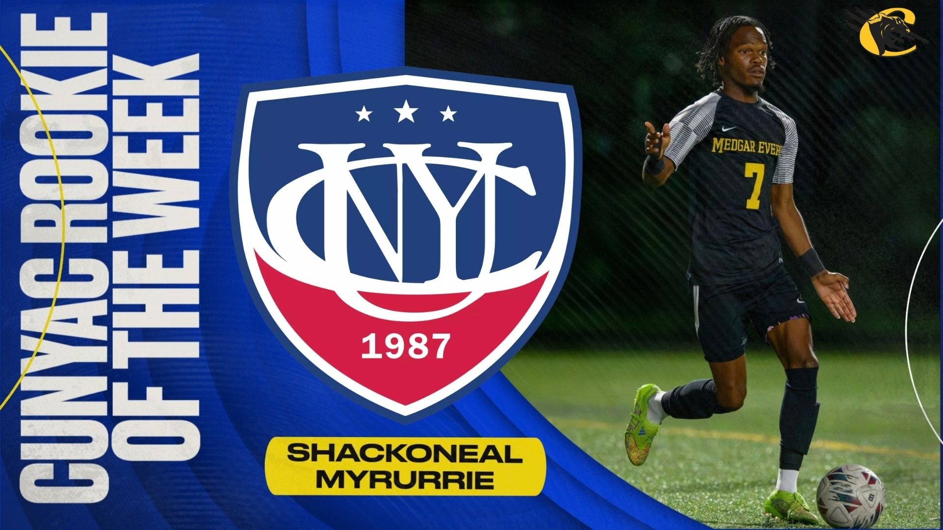 Shackoneal Myrurrie Rookie of the Week