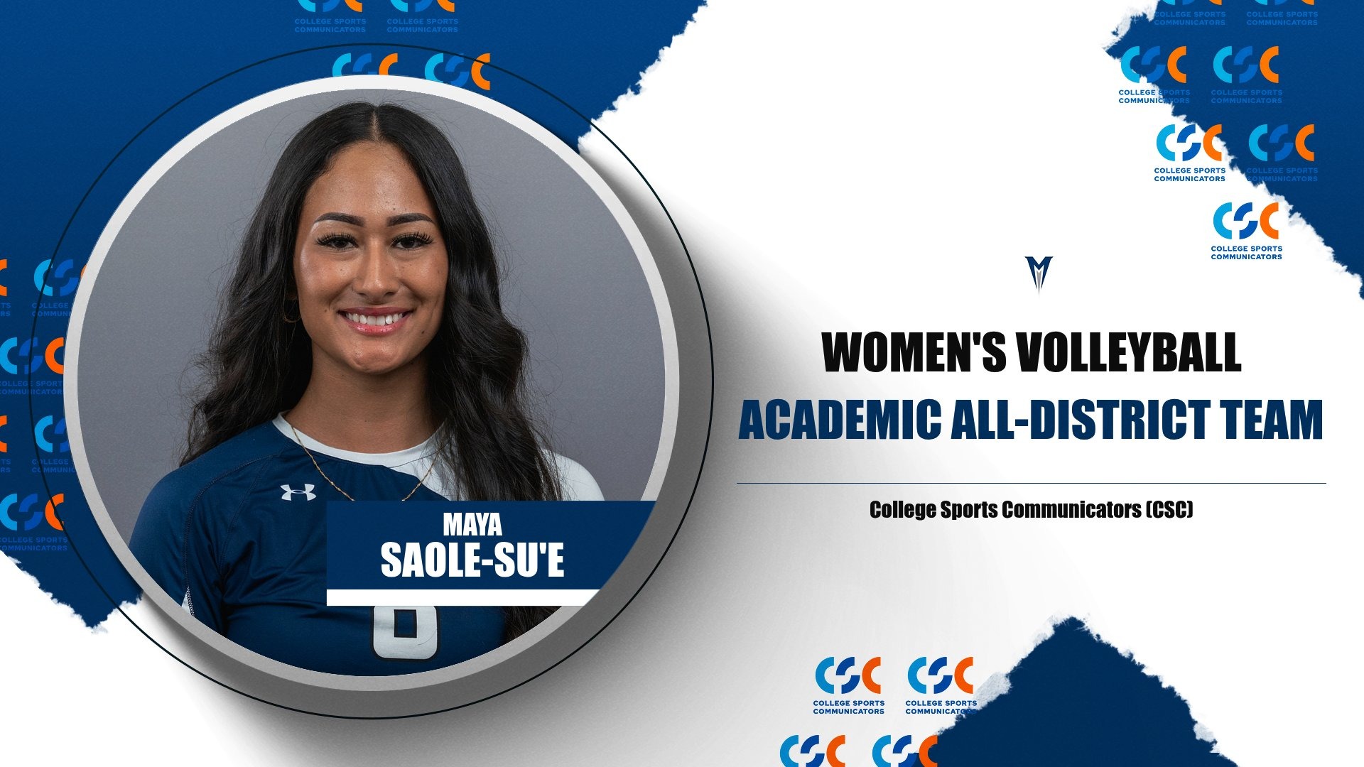 Maya Saole-Su'e CSC Academic All-District