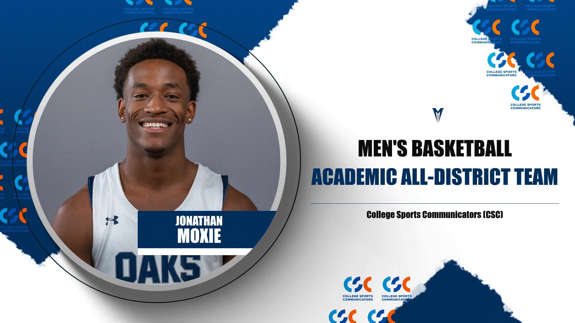 Jonathan Moxie CSC Academic All-District