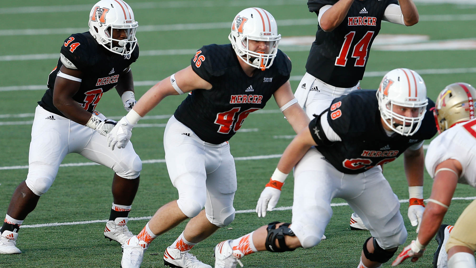 Trey Peppers Football Mercer University Athletics
