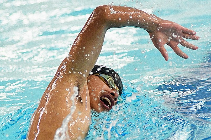 Benzi Corrales Boys' Swimming & Diving Merrillville High School