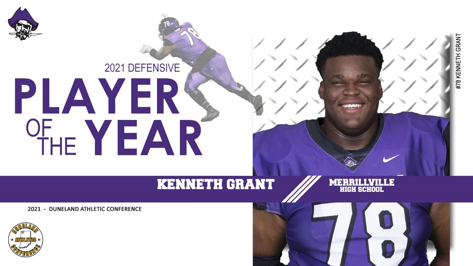 Grant Football Merrillville High School Athletics