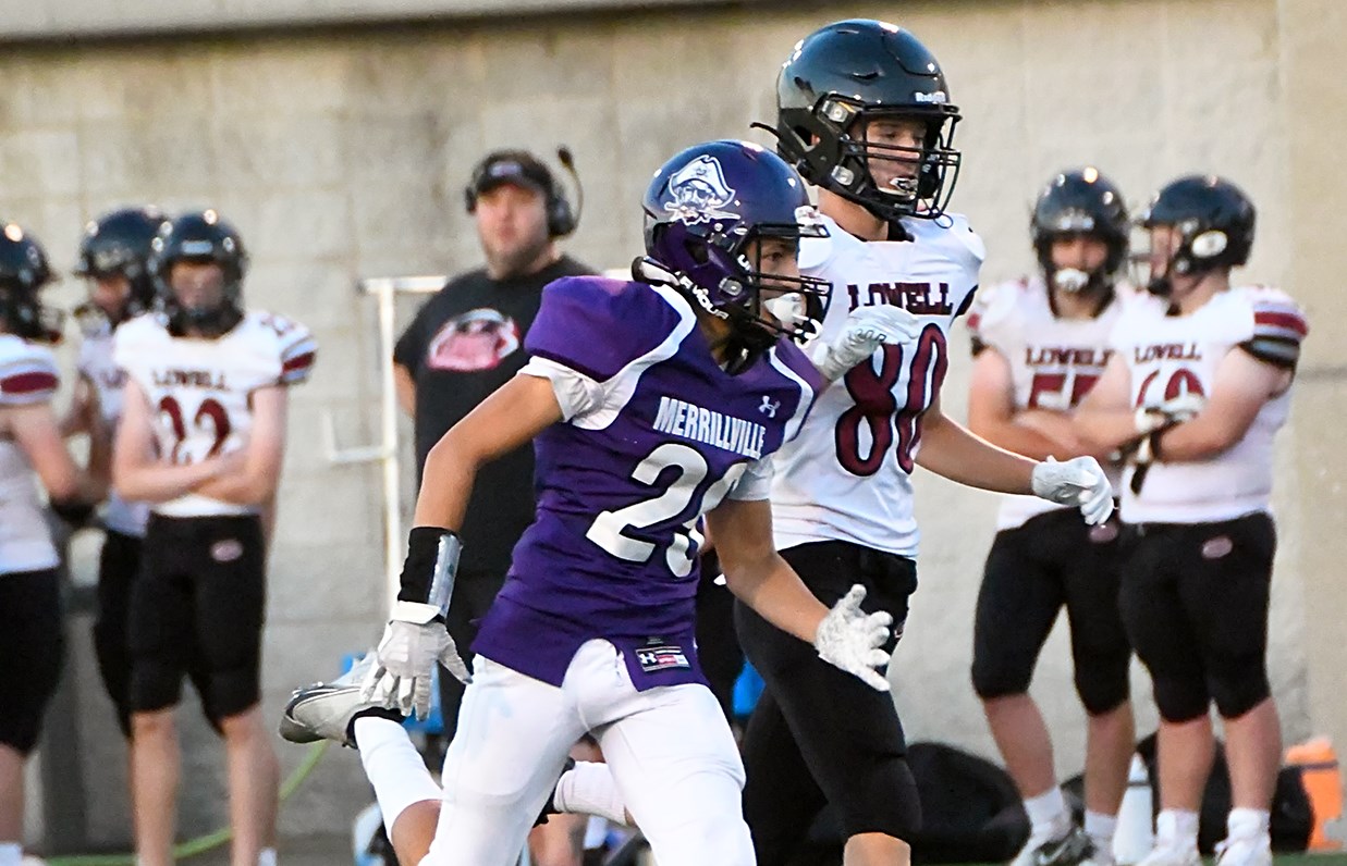 Israel Recio Football Merrillville High School Athletics