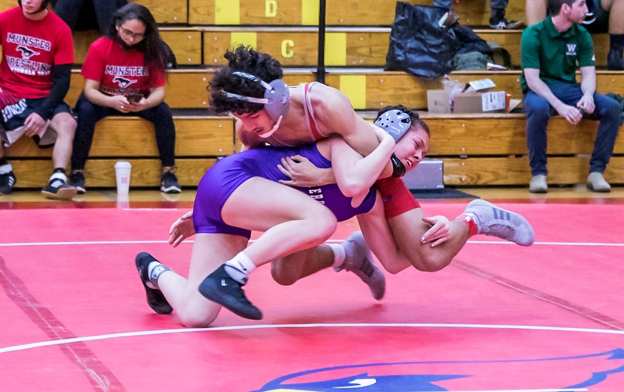 Joy cantu wrestling merrillville high school athletics