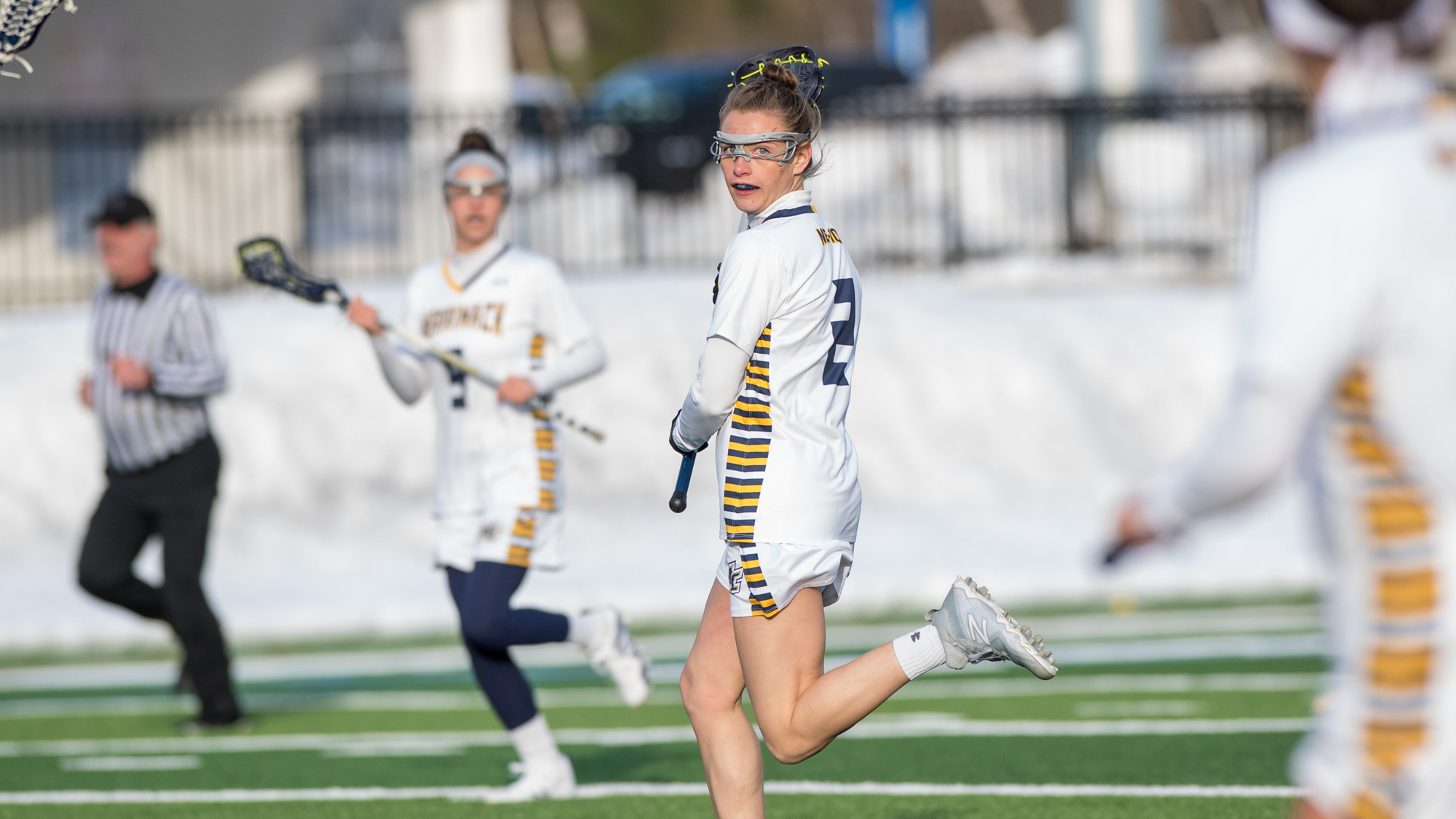 Erin Blomberg Women's Lacrosse Merrimack College Athletics