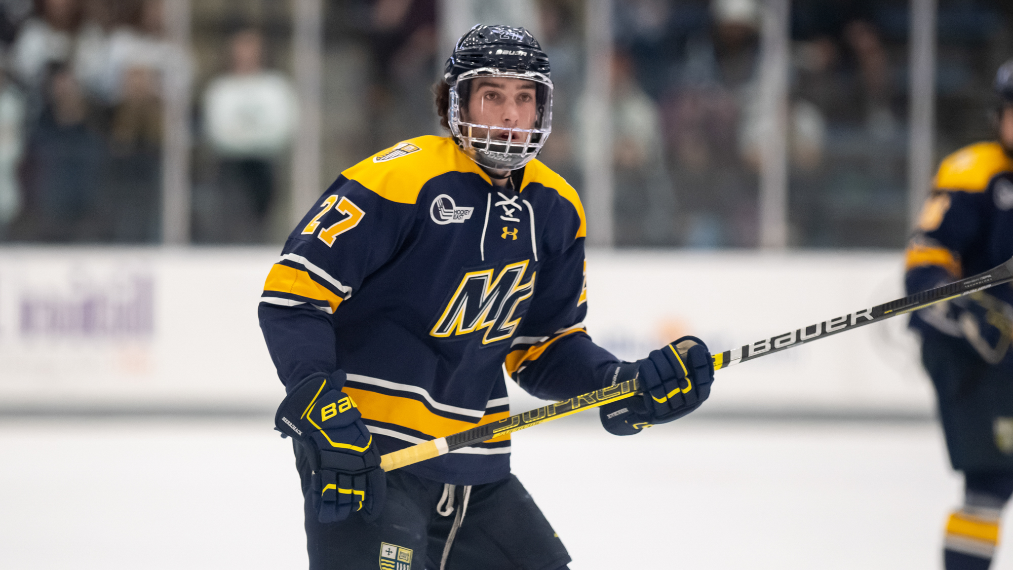 Dominic Dockery Men's Ice Hockey Merrimack College Athletics