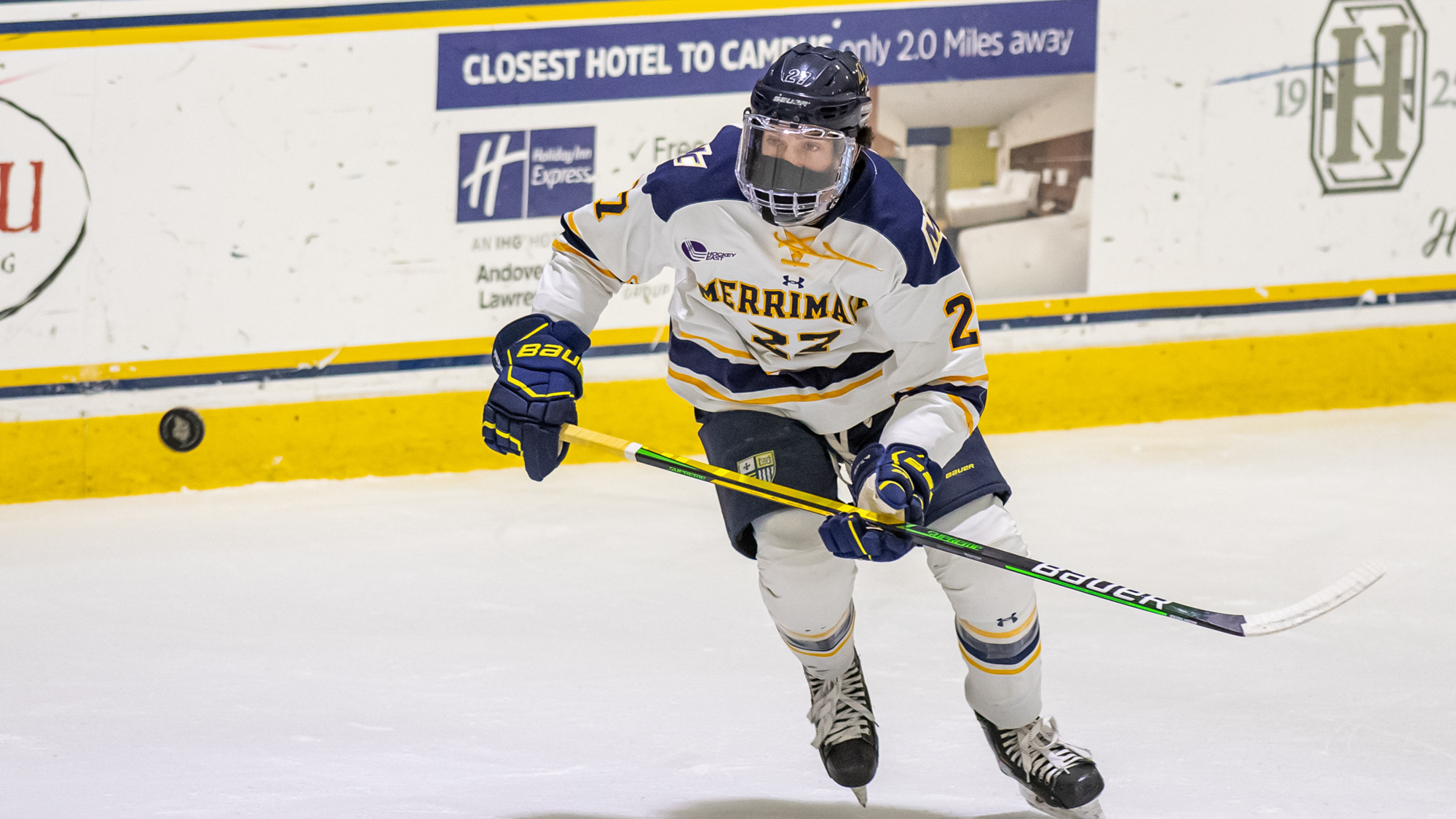 Dominic Dockery Men's Ice Hockey Merrimack College Athletics