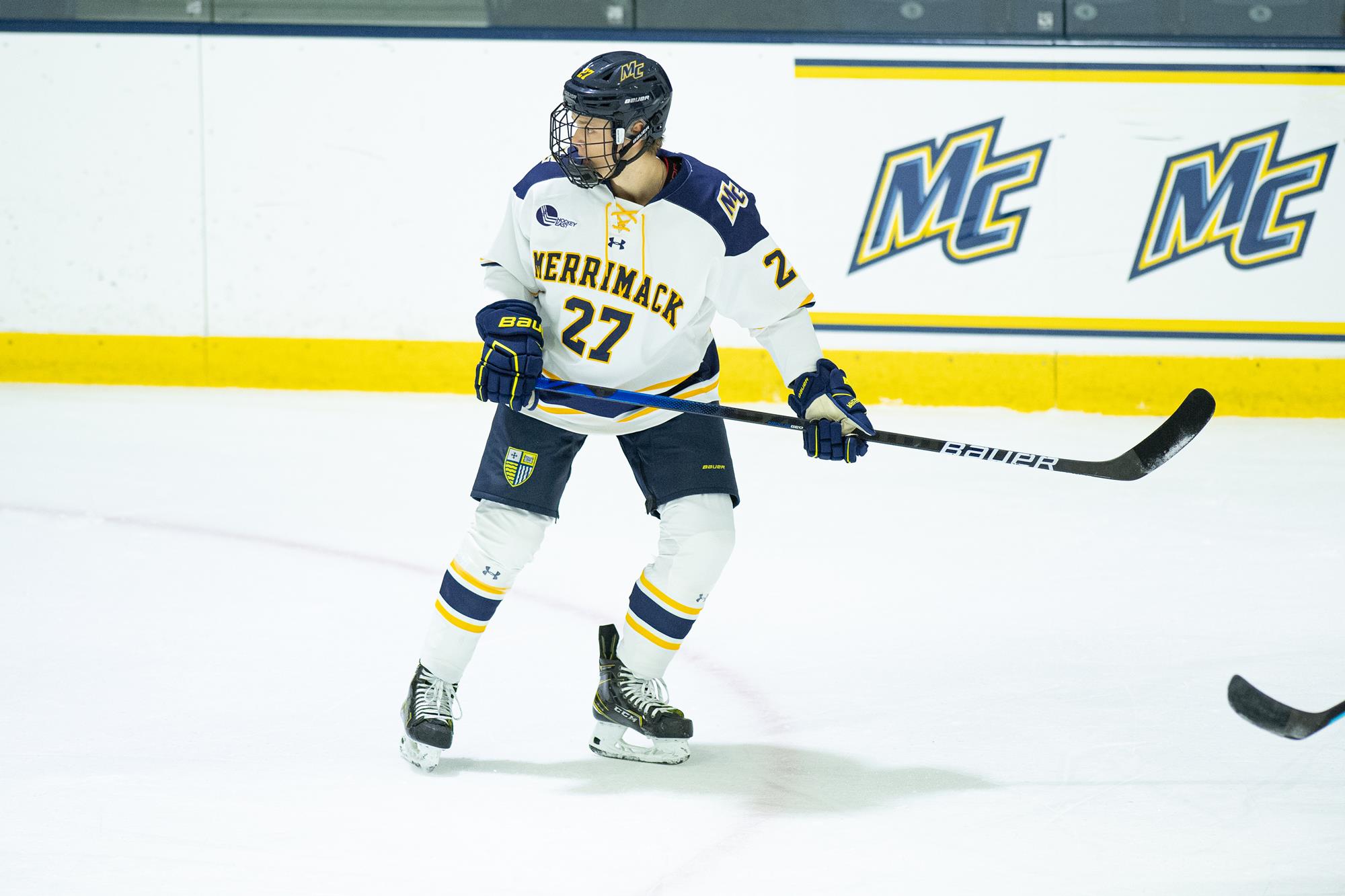 Adam Arvedson Men's Ice Hockey Merrimack College Athletics