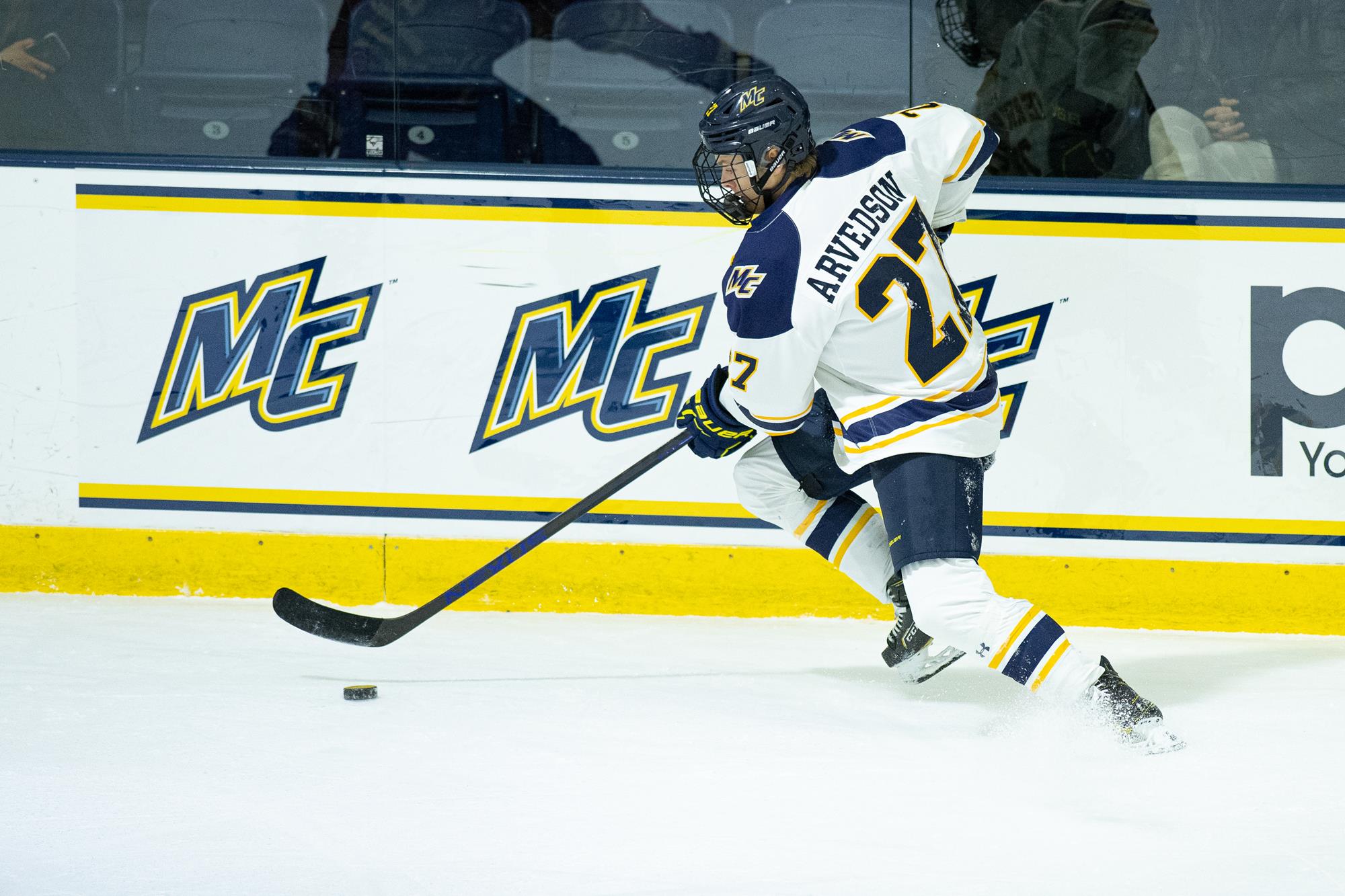 Adam Arvedson Men's Ice Hockey Merrimack College Athletics