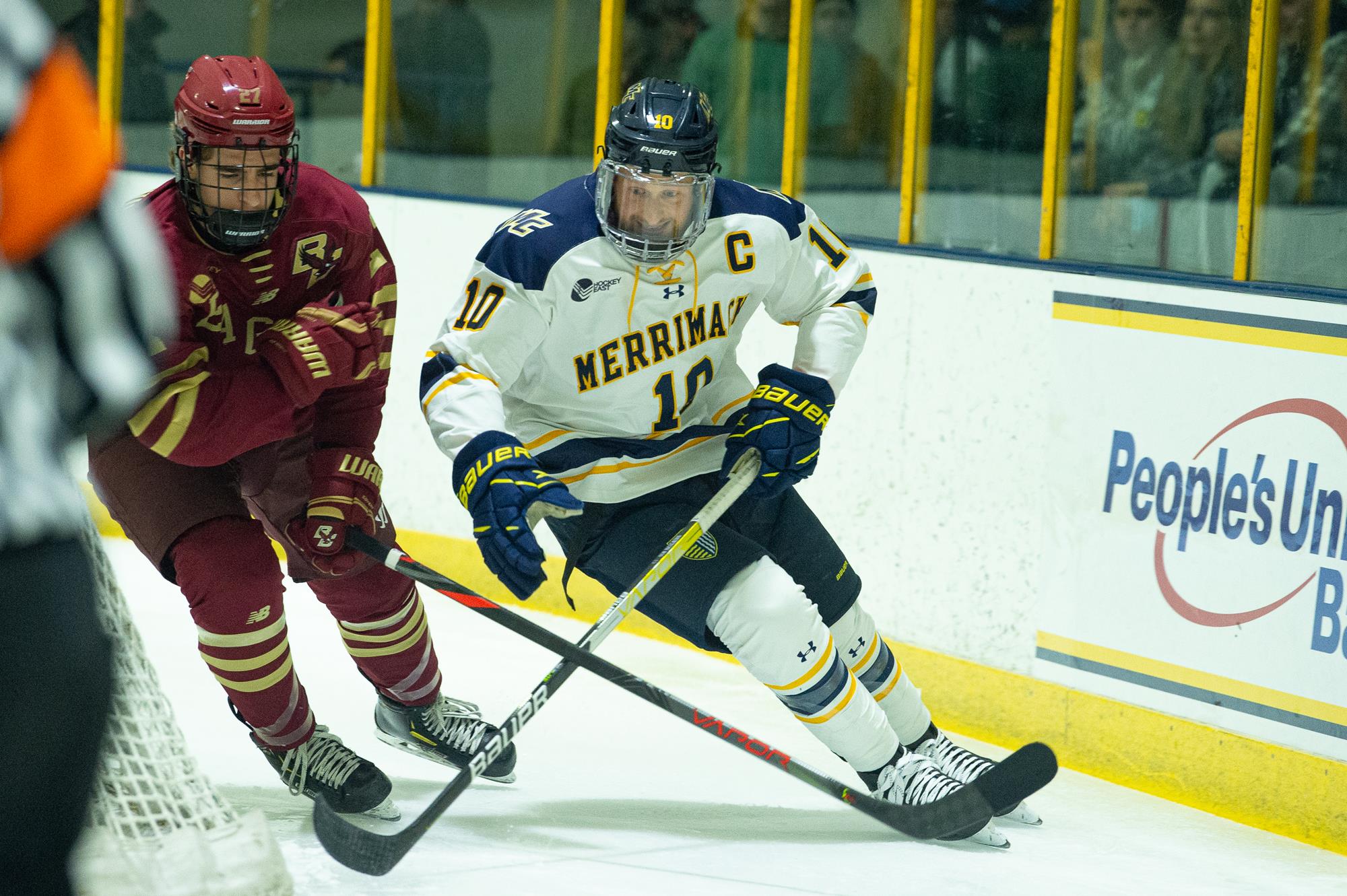 Max Newton Men's Ice Hockey Merrimack College Athletics