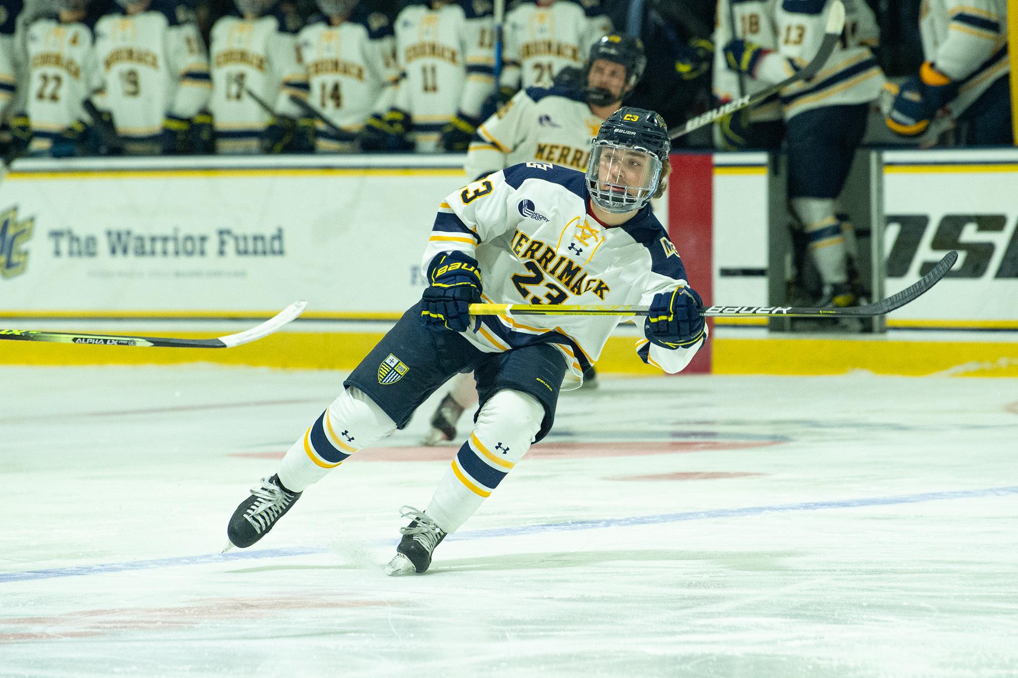 Devlin O'Brien Men's Ice Hockey Merrimack College Athletics