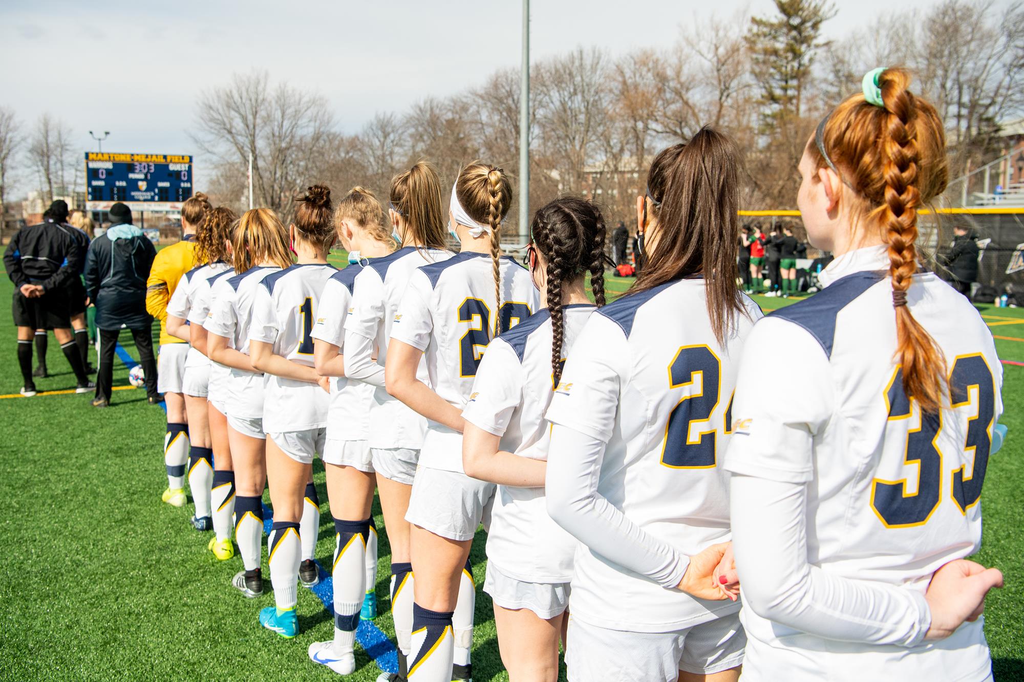 Women's Soccer Falls at Sacred Heart Merrimack College Athletics