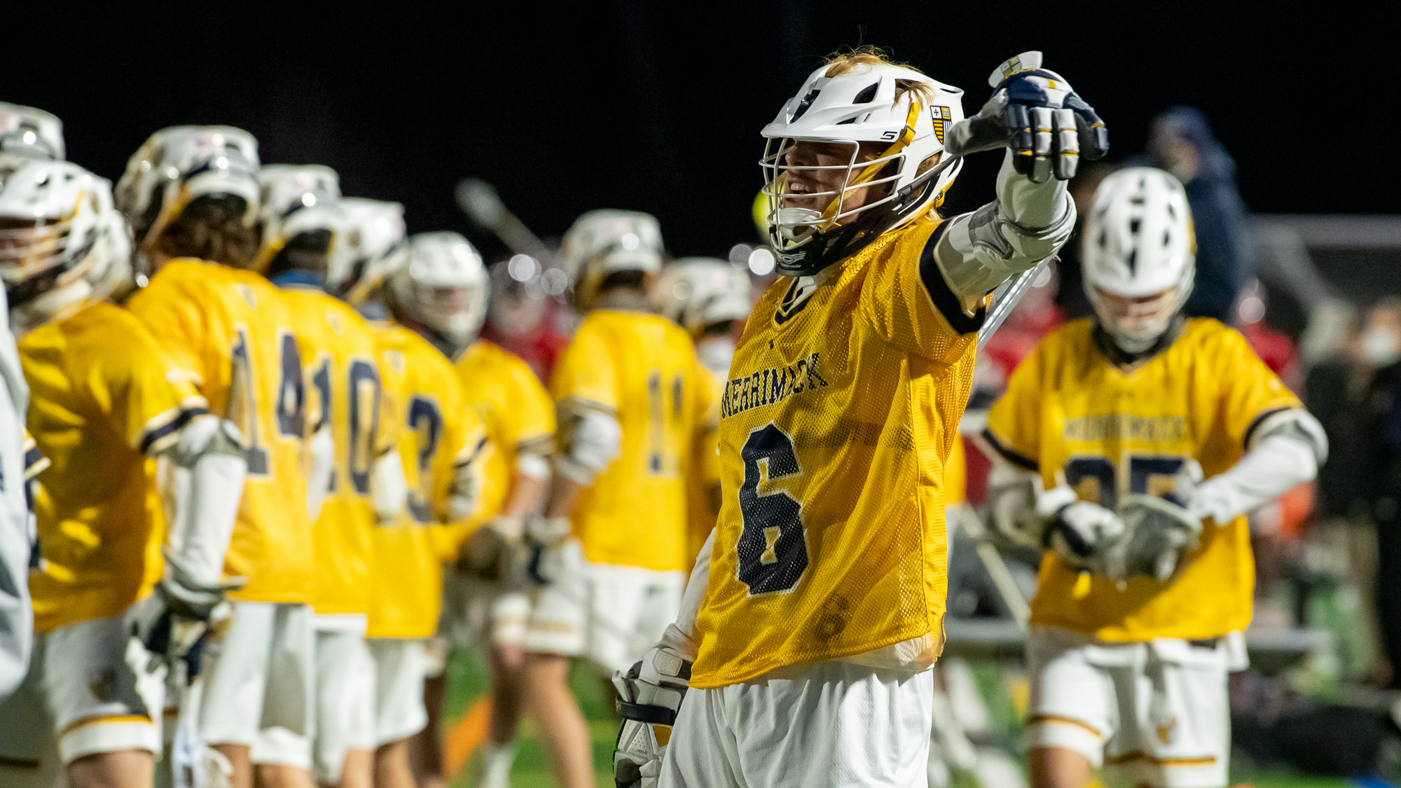 Casey Barnes Men's Lacrosse Merrimack College Athletics
