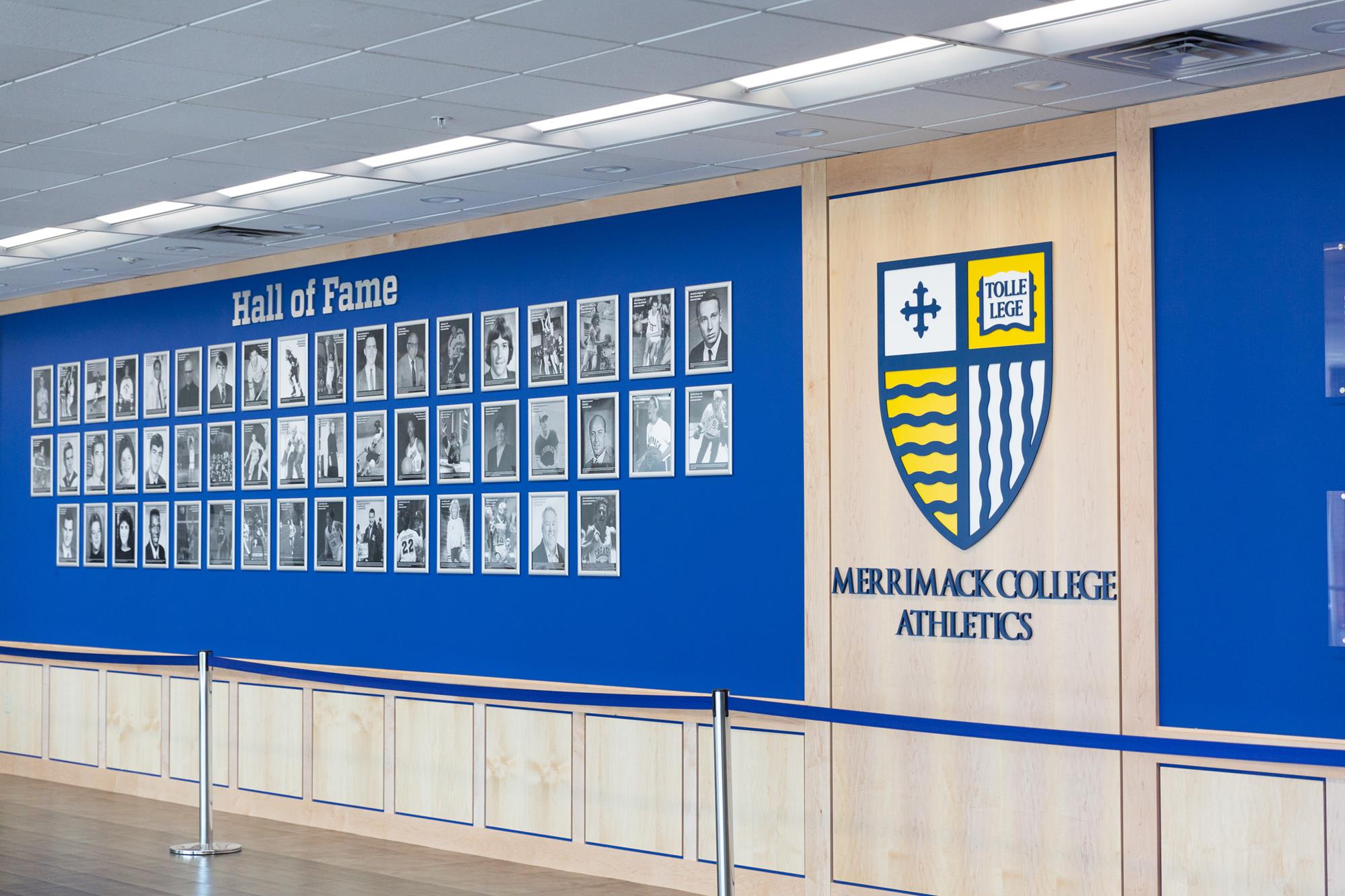 Volpe Hall of Fame lobby