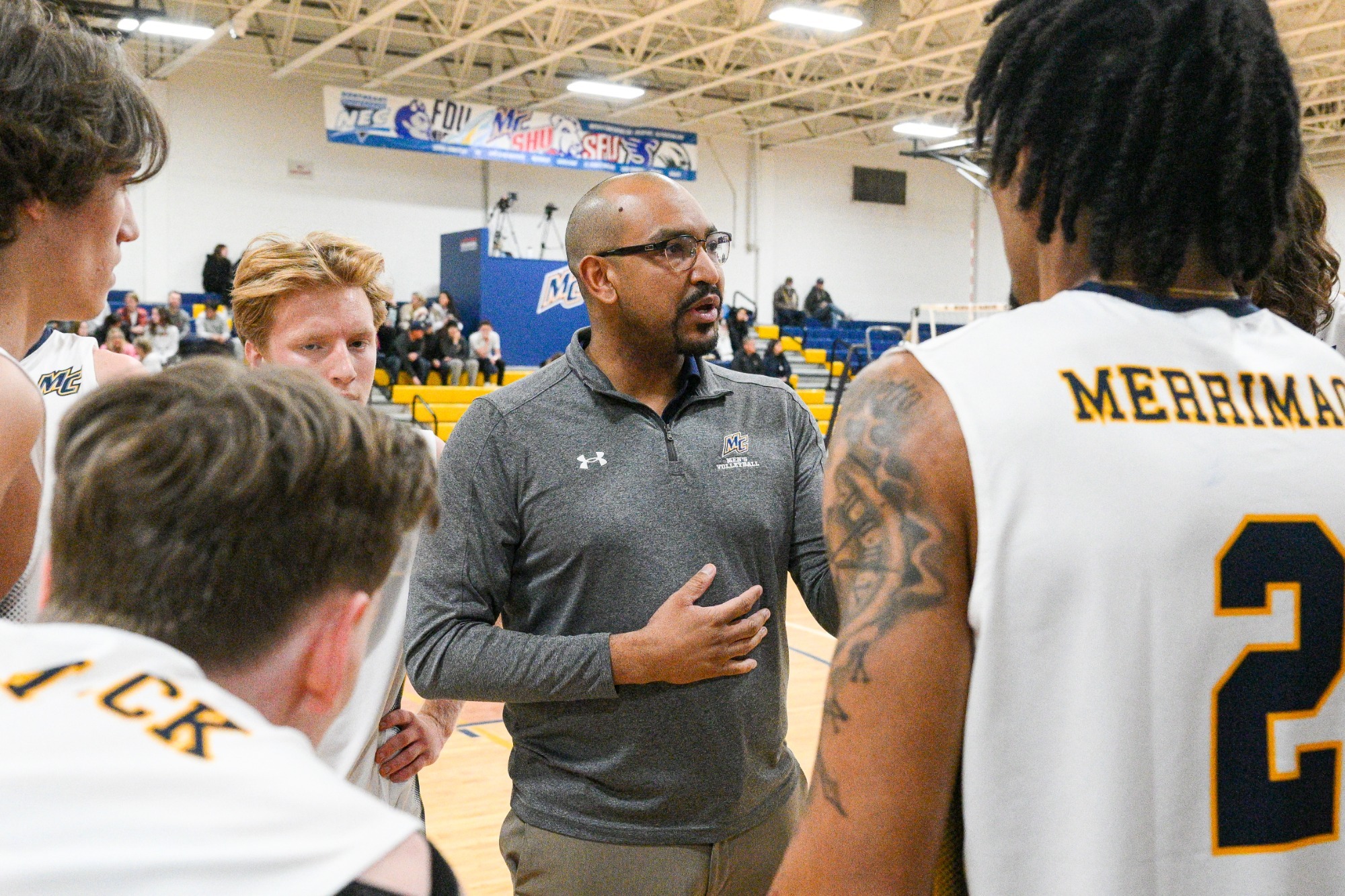 Men's Volleyball Defeated By Mount Olive Merrimack College Athletics