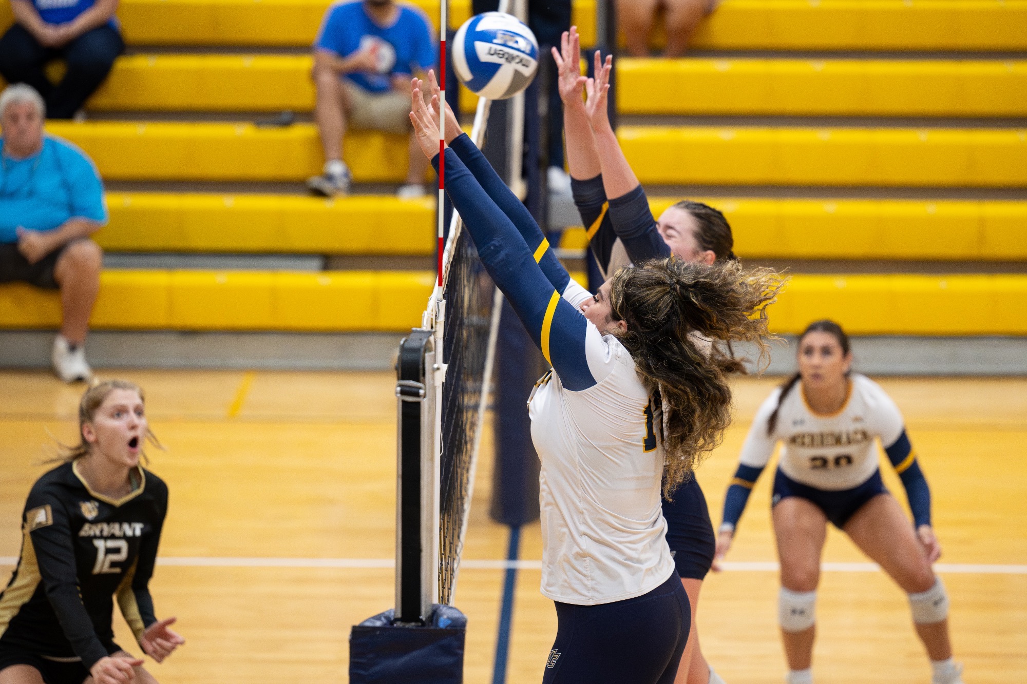 Women's Volleyball Falls to LIU in The Penultimate Home Game of 2023 Merrimack College Athletics