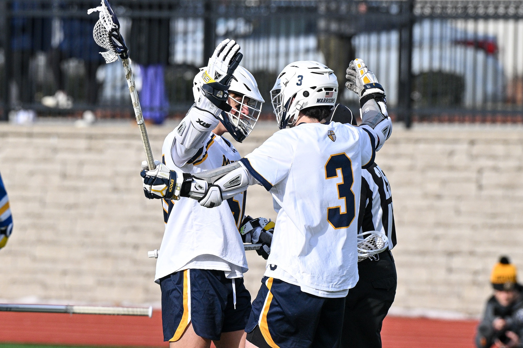 Men's Lacrosse Rolls Past Quinnipiac Merrimack College Athletics