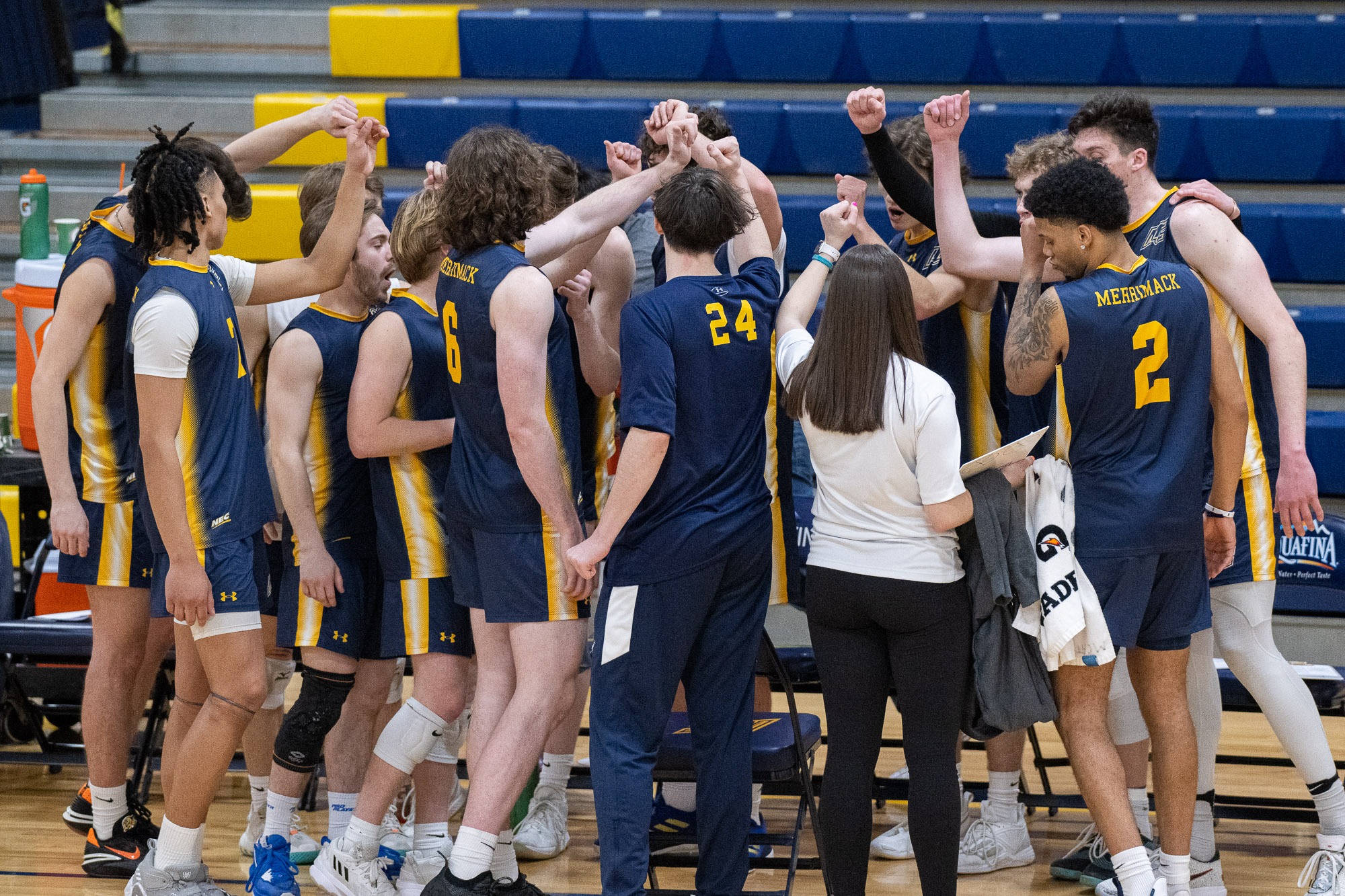 Men's Volleyball Defeated by Daemen University Merrimack College