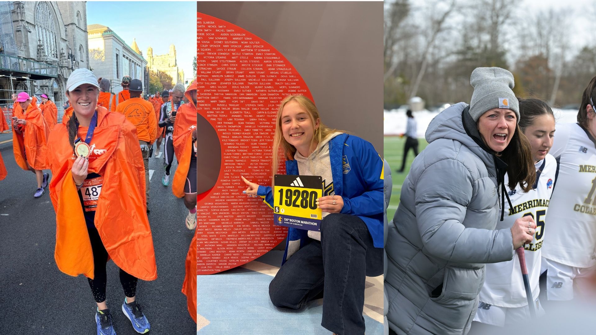 tepper, fox sarget, tucker run 2026 boston marathon